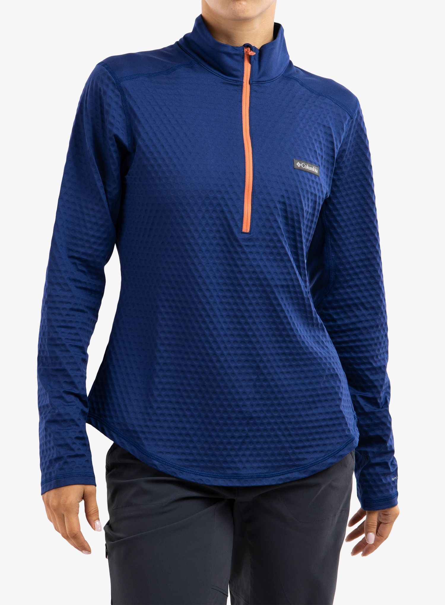 Ženska jopica z zadrgo Columbia Bliss Ascent 1/2 Zip - dark sapphire