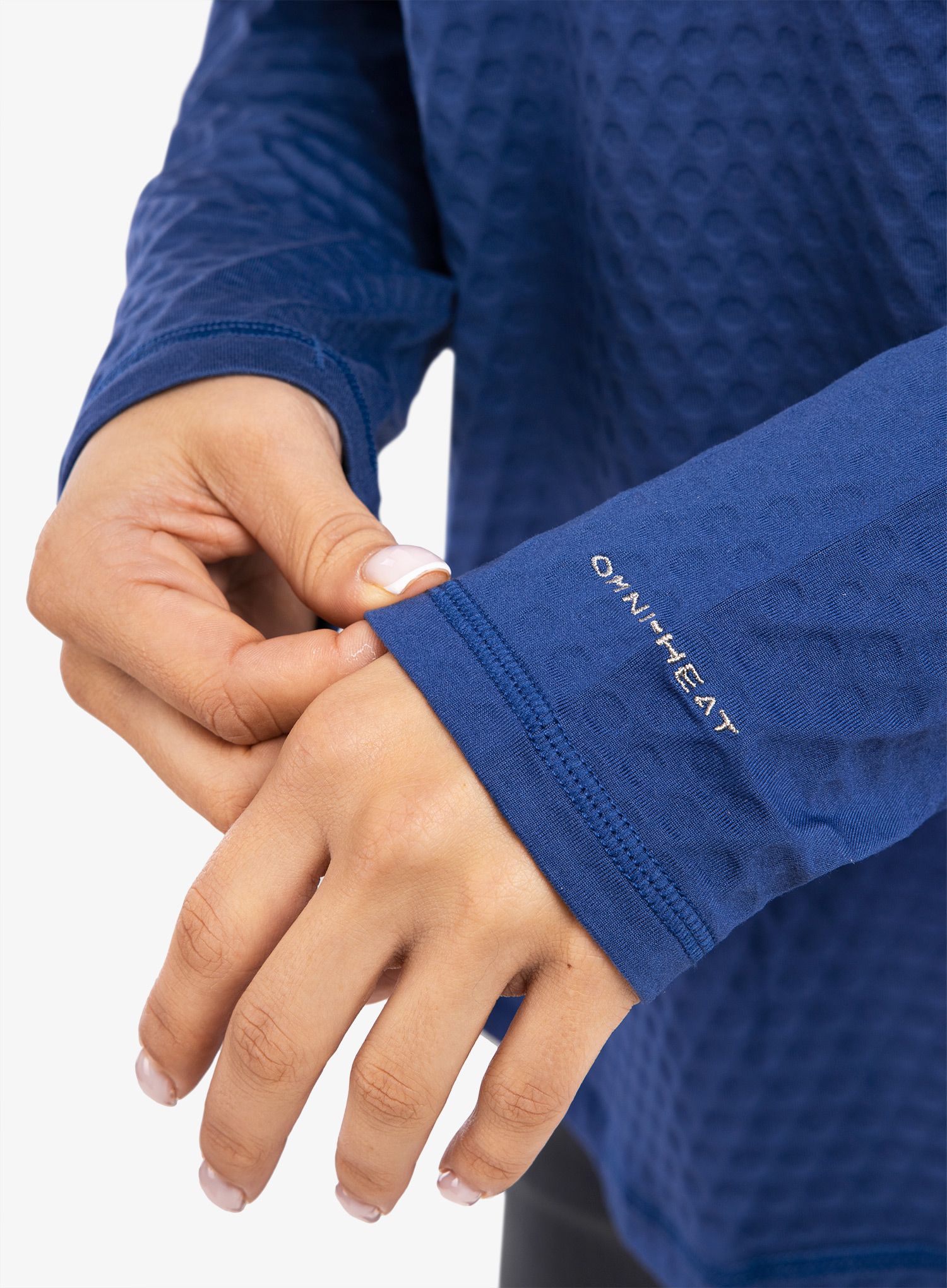 Ženska jopica Columbia Bliss Ascent LS - dark sapphire