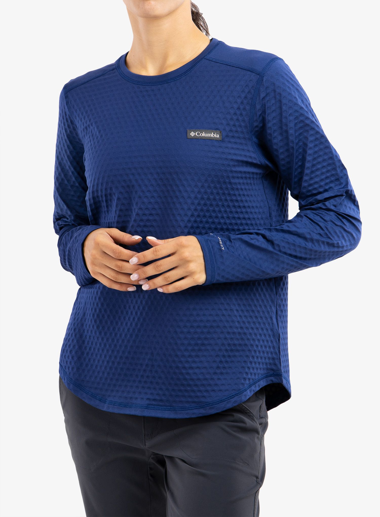 Ženska jopica Columbia Bliss Ascent LS - dark sapphire