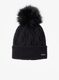 Ženska zimska kapa Columbia Boundless Days Cable Knit Pom Beanie - black
