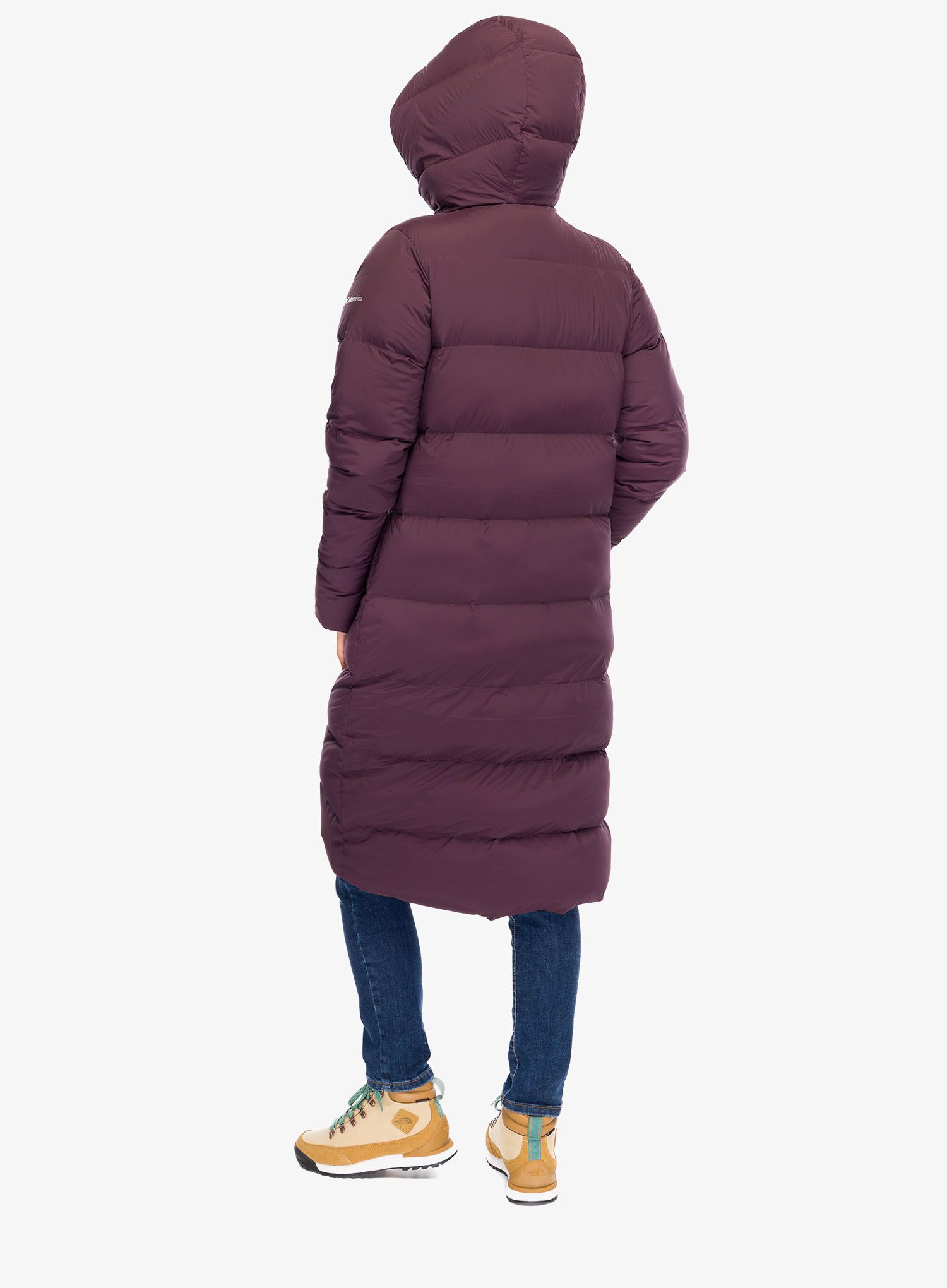 Puhast plašč Columbia Boundless Days Long Down Jacket - moonvista