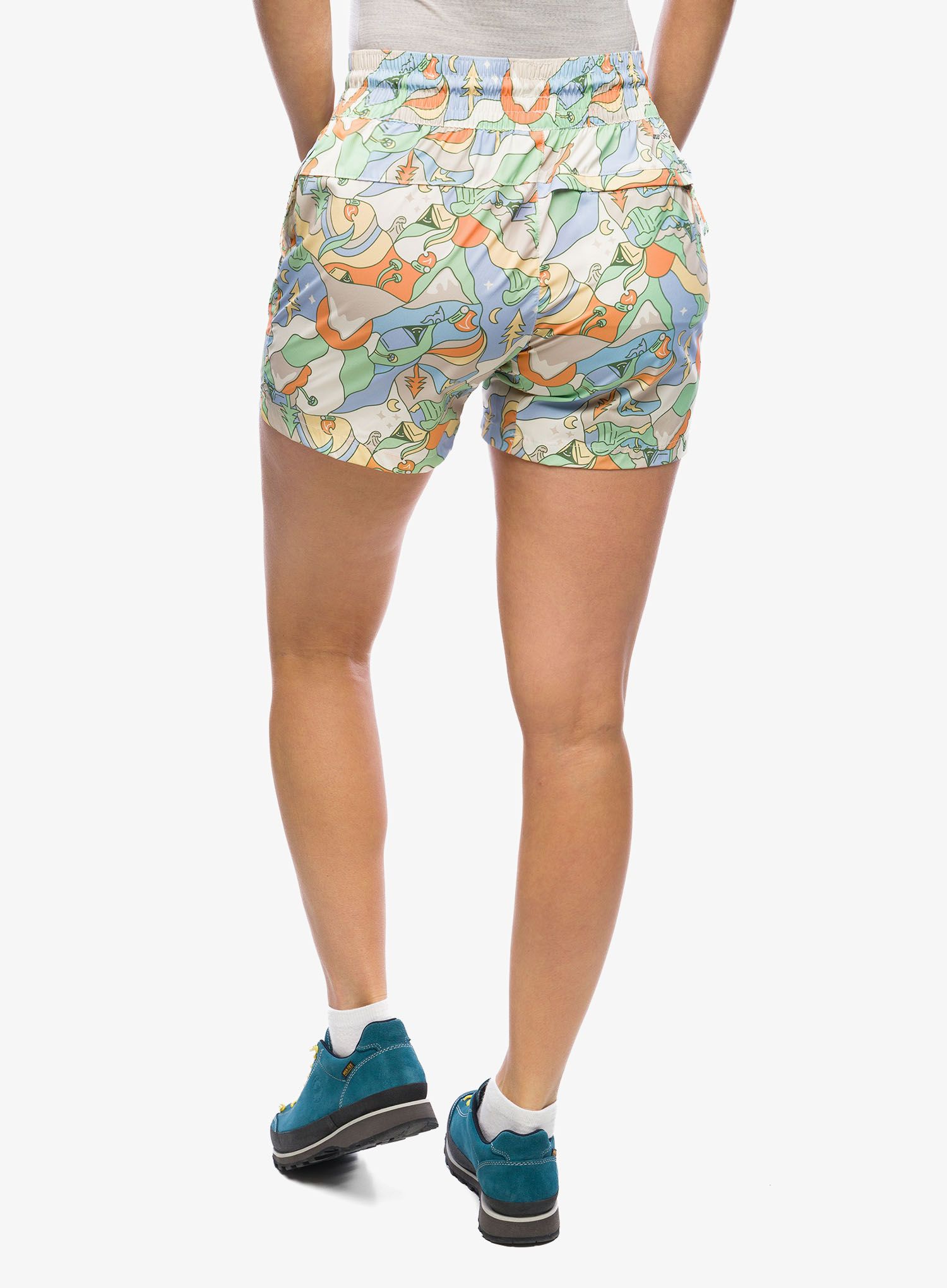 Ženske pohodniške kratke hlače Columbia Boundless Trek Active Short - dark stone epicamp