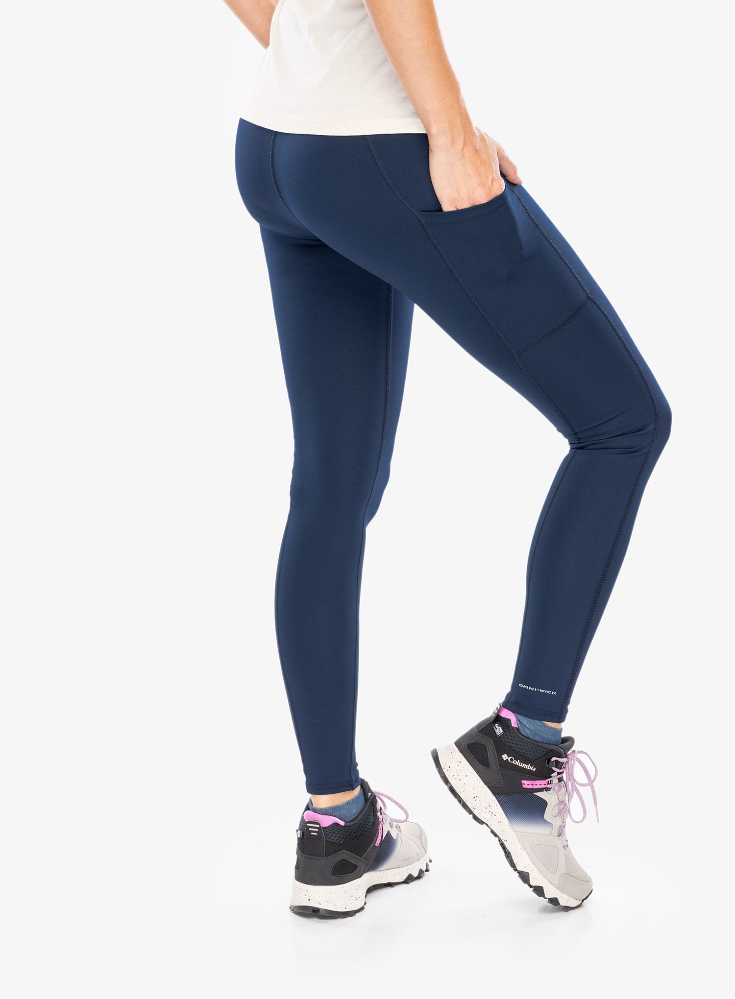 Ženske pajkice Columbia Boundless Trek Legging - collegiate navy