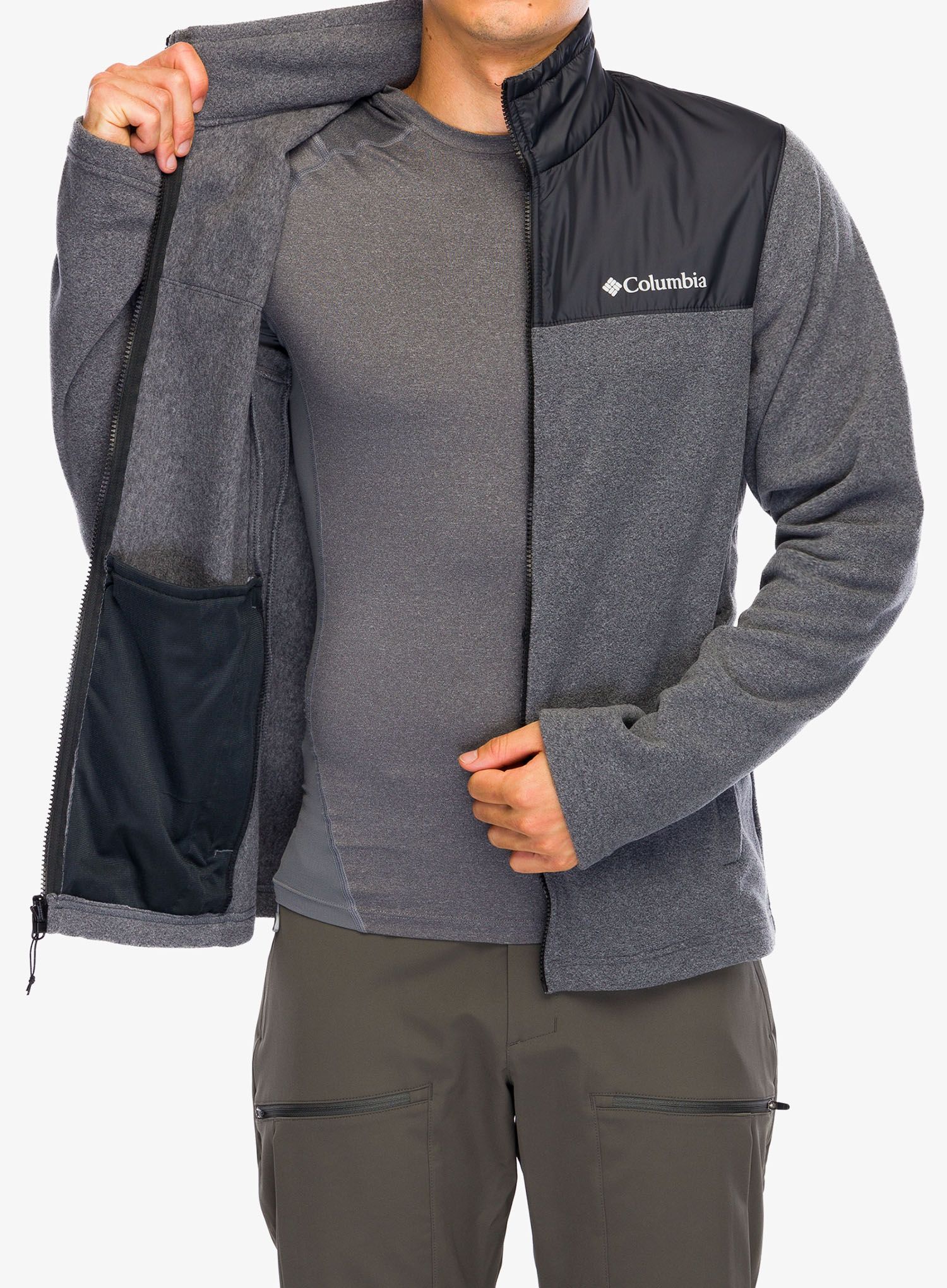Jakna 3v1 Columbia Bugaboo III Fleece Interchange Jacket - black
