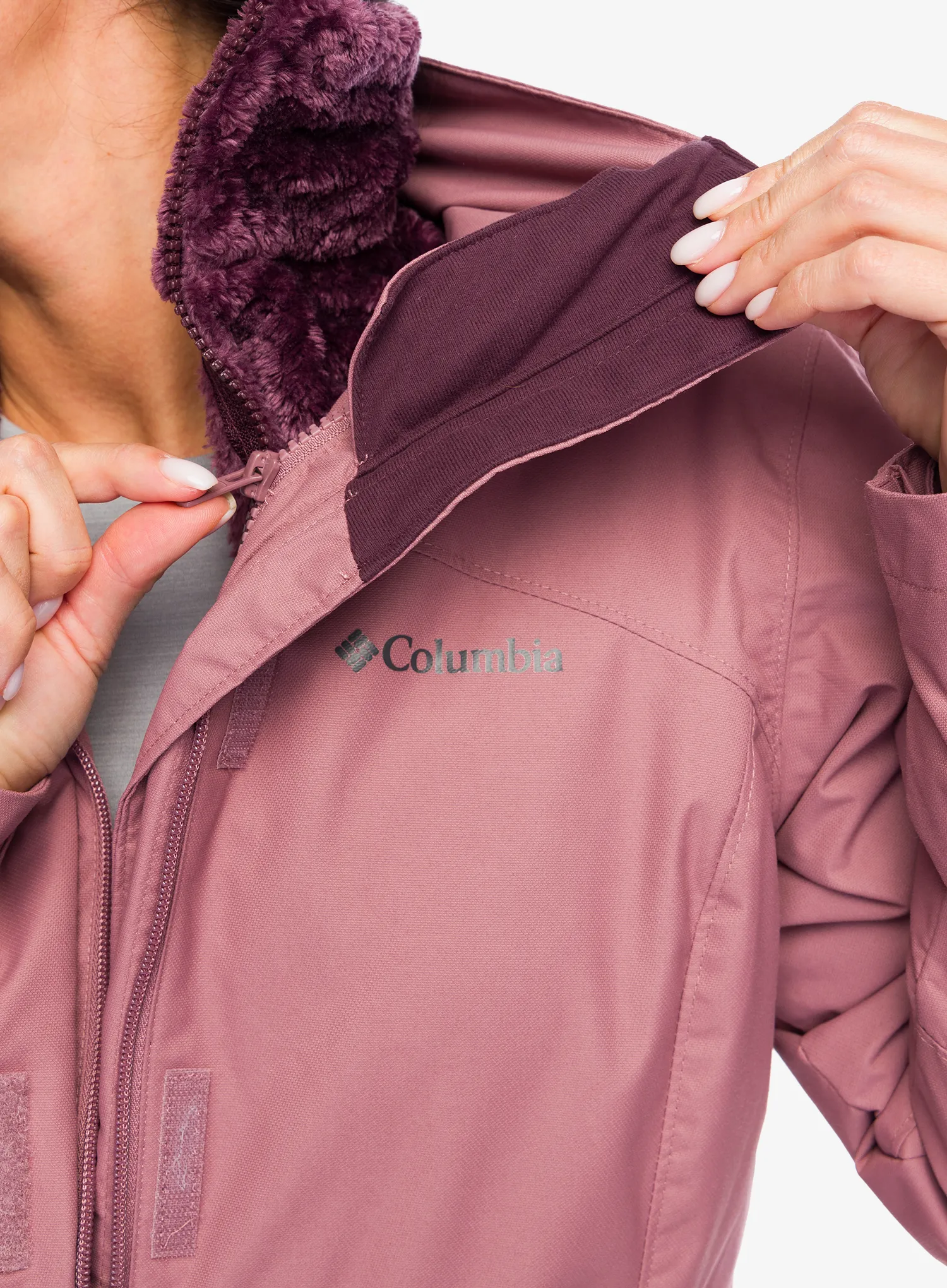 Ženska jakna 3v1 Columbia Bugaboo III Fleece Interchange Jacket - fig