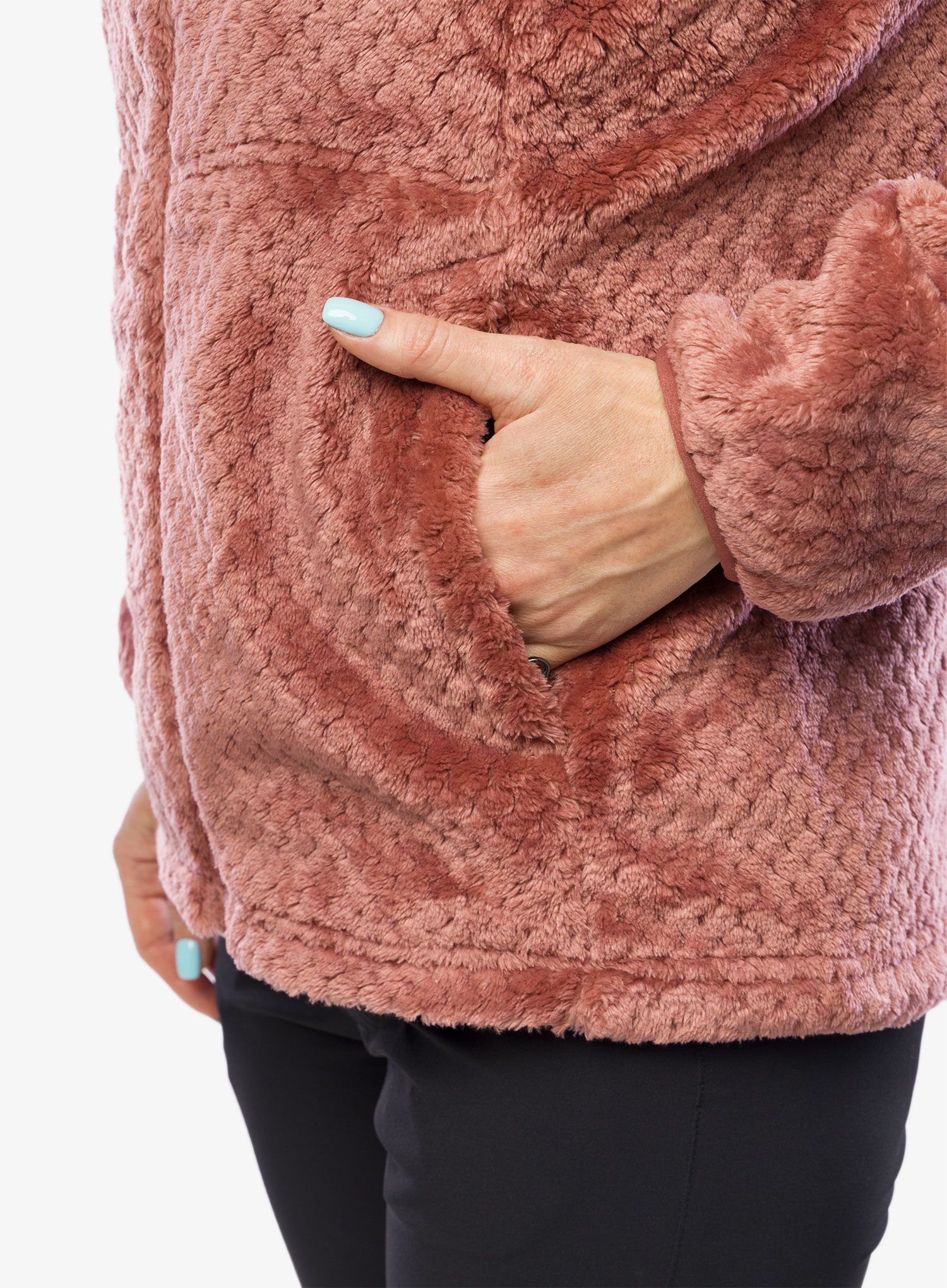 Ženska jakna 3v1 Columbia Bugaboo II Fleece Interchange Jacket - faded peach/beetroot lining