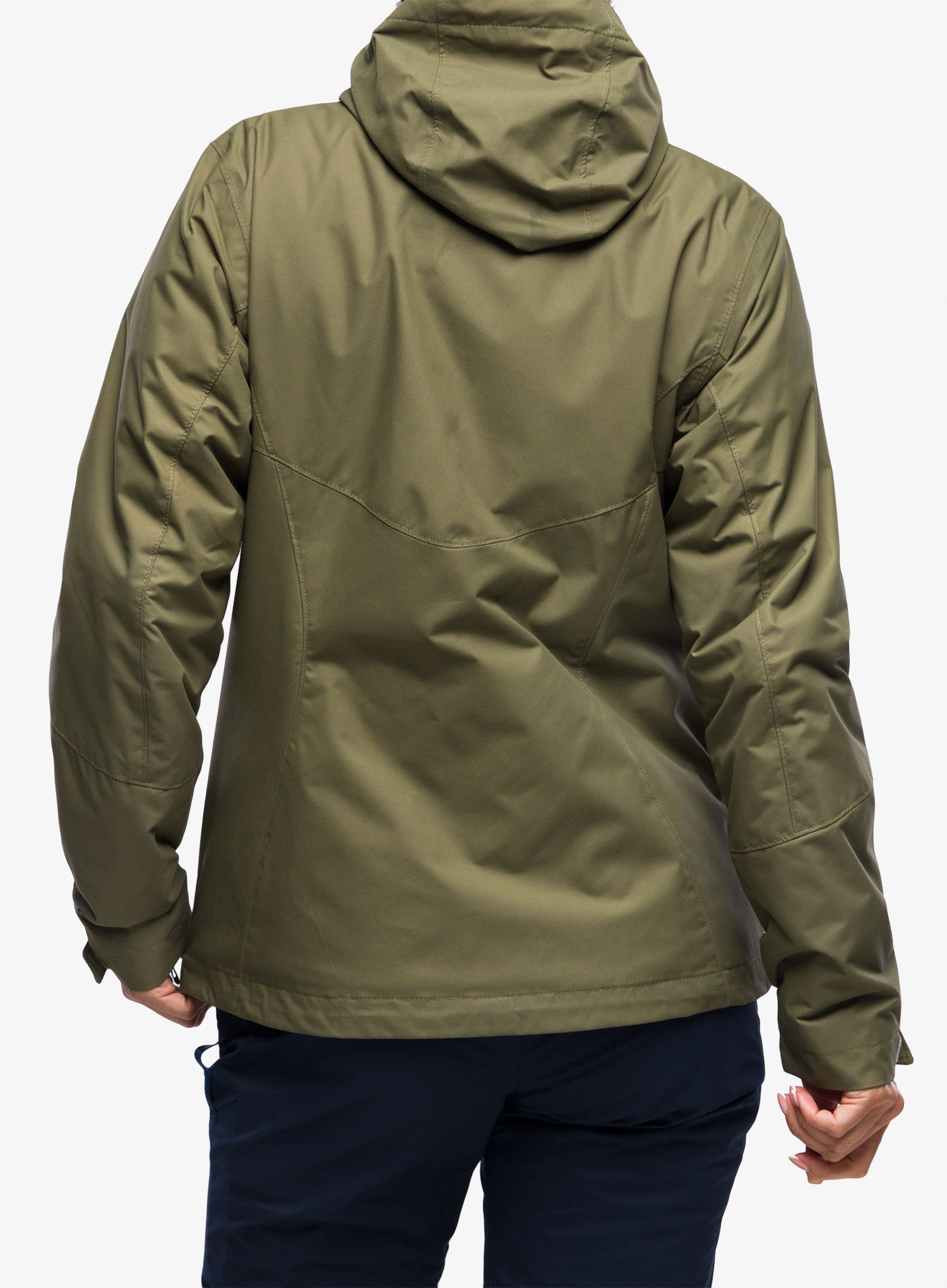 Ženska jakna 3 v 1 Columbia Bugaboo II Fleece Interchange Jacket - stone green