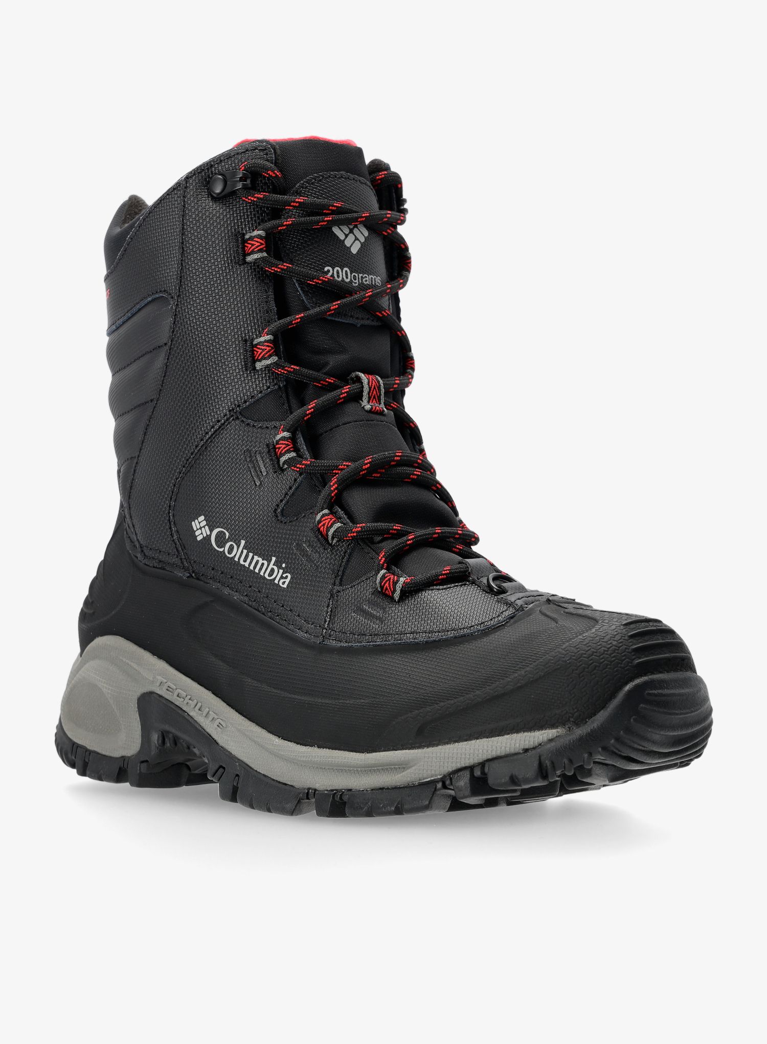 Moški zimski čevlji Columbia Bugaboot III - black/bright red