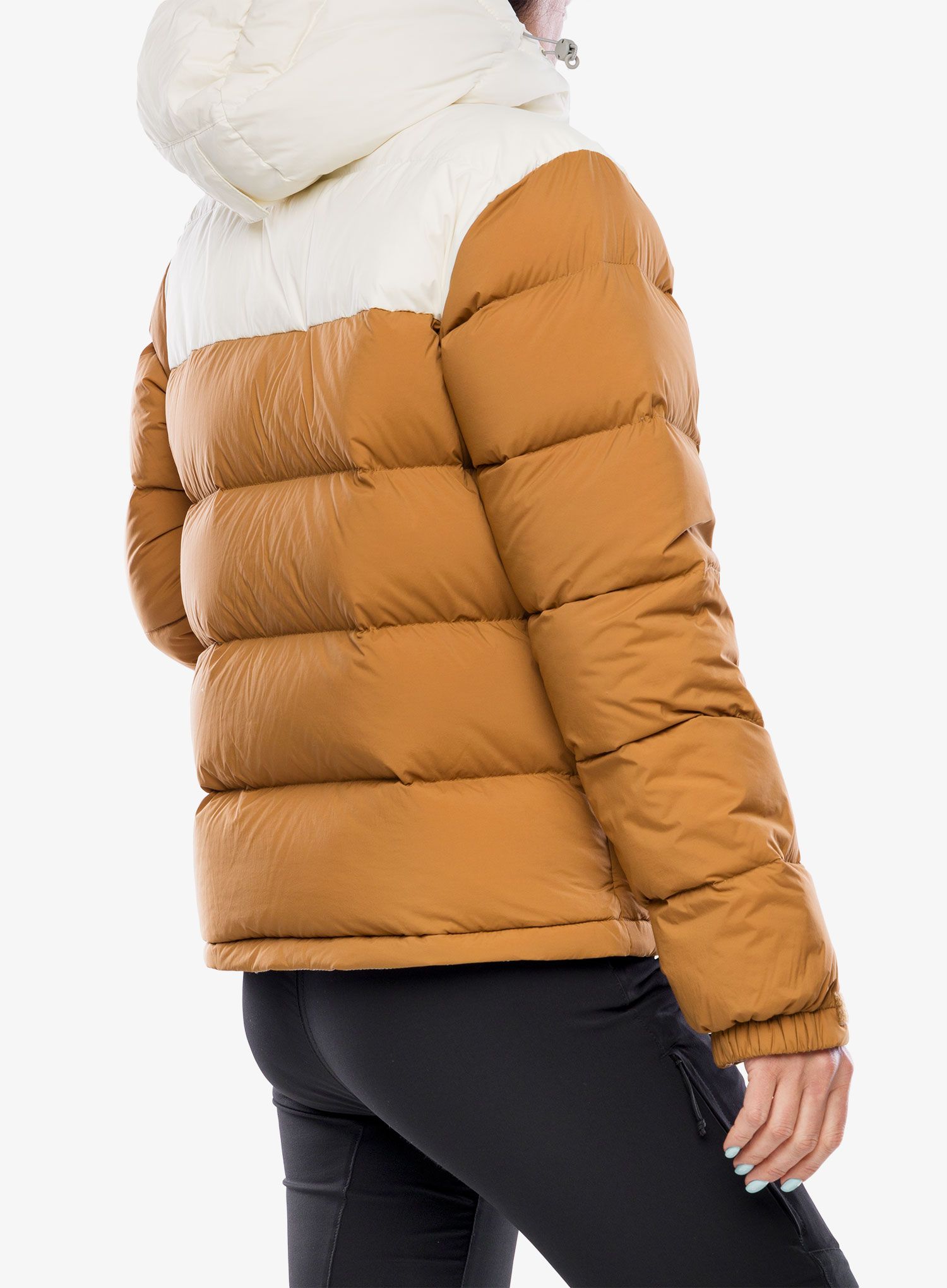 Ženska puhovka Columbia Bulo Point II Down Jacket - camel brown/chalk crinkle
