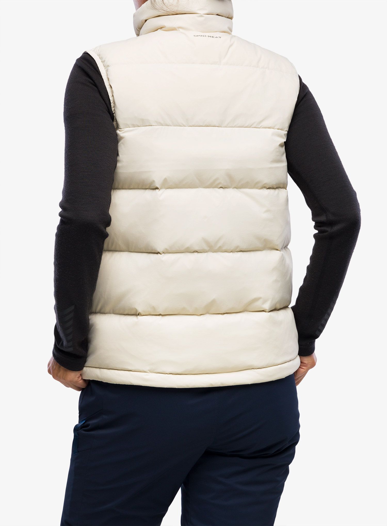 Ženski brezrokavnik Columbia Bulo Point II Down Vest - dark stone crinkle