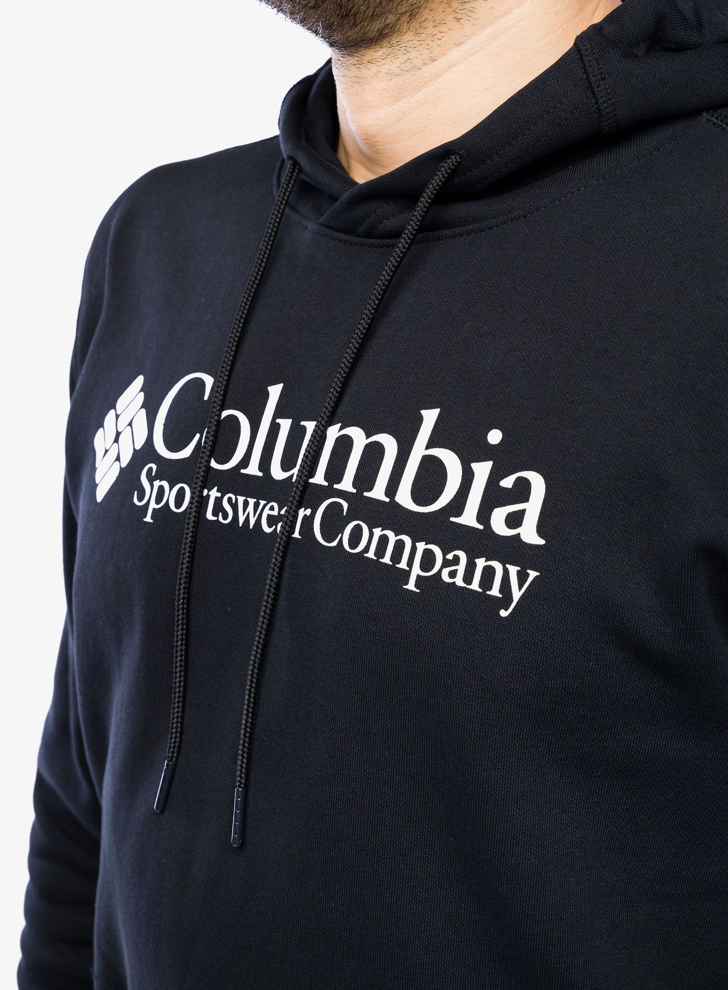 Moška jopica Columbia CSC Basic Logo II Hoodie - black/csc retro logo