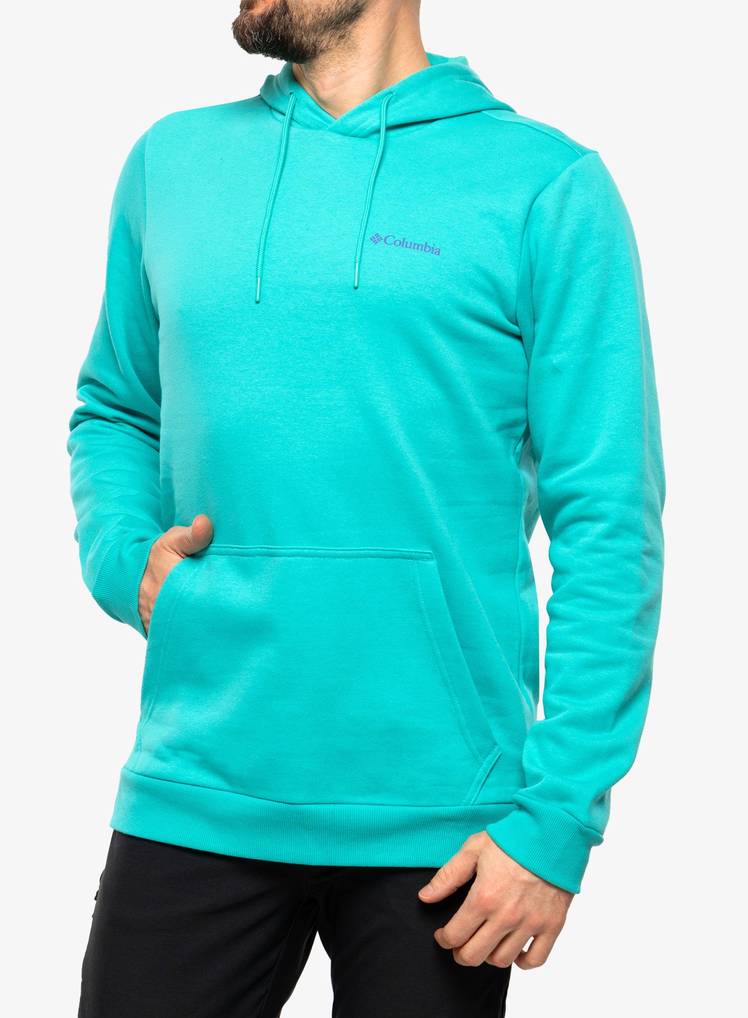 Jopica s kapuco Columbia CSC Graphic Hoodie - bright aqua/bordered beauty
