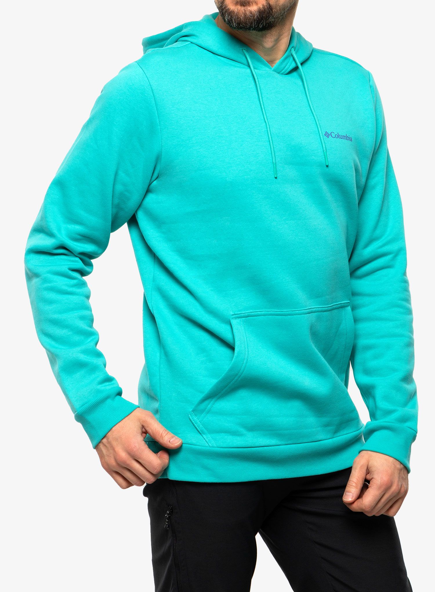 Jopica s kapuco Columbia CSC Graphic Hoodie - bright aqua/bordered beauty