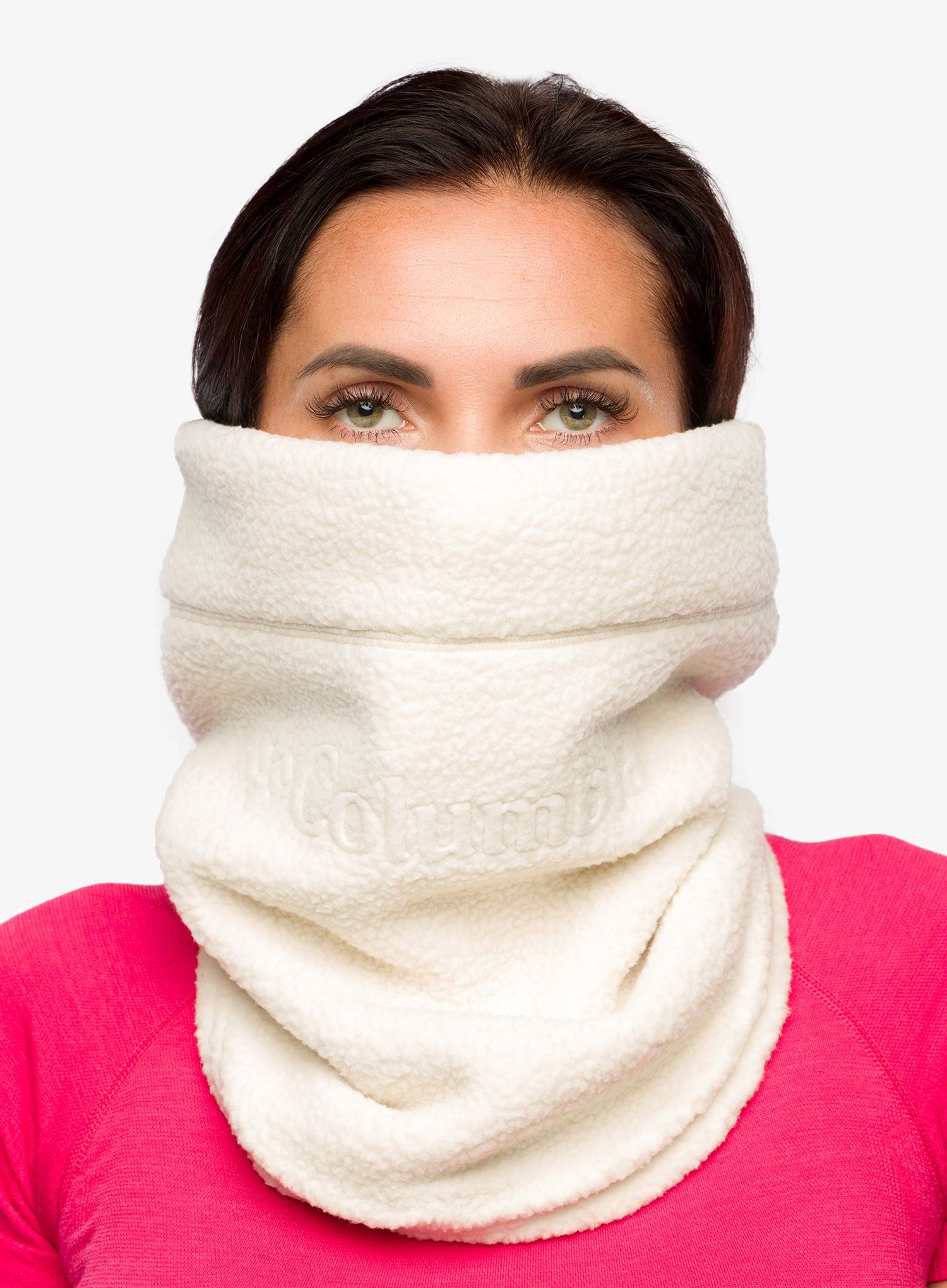 Šal za vrat Columbia CSC II Fleece Gaiter - chalk