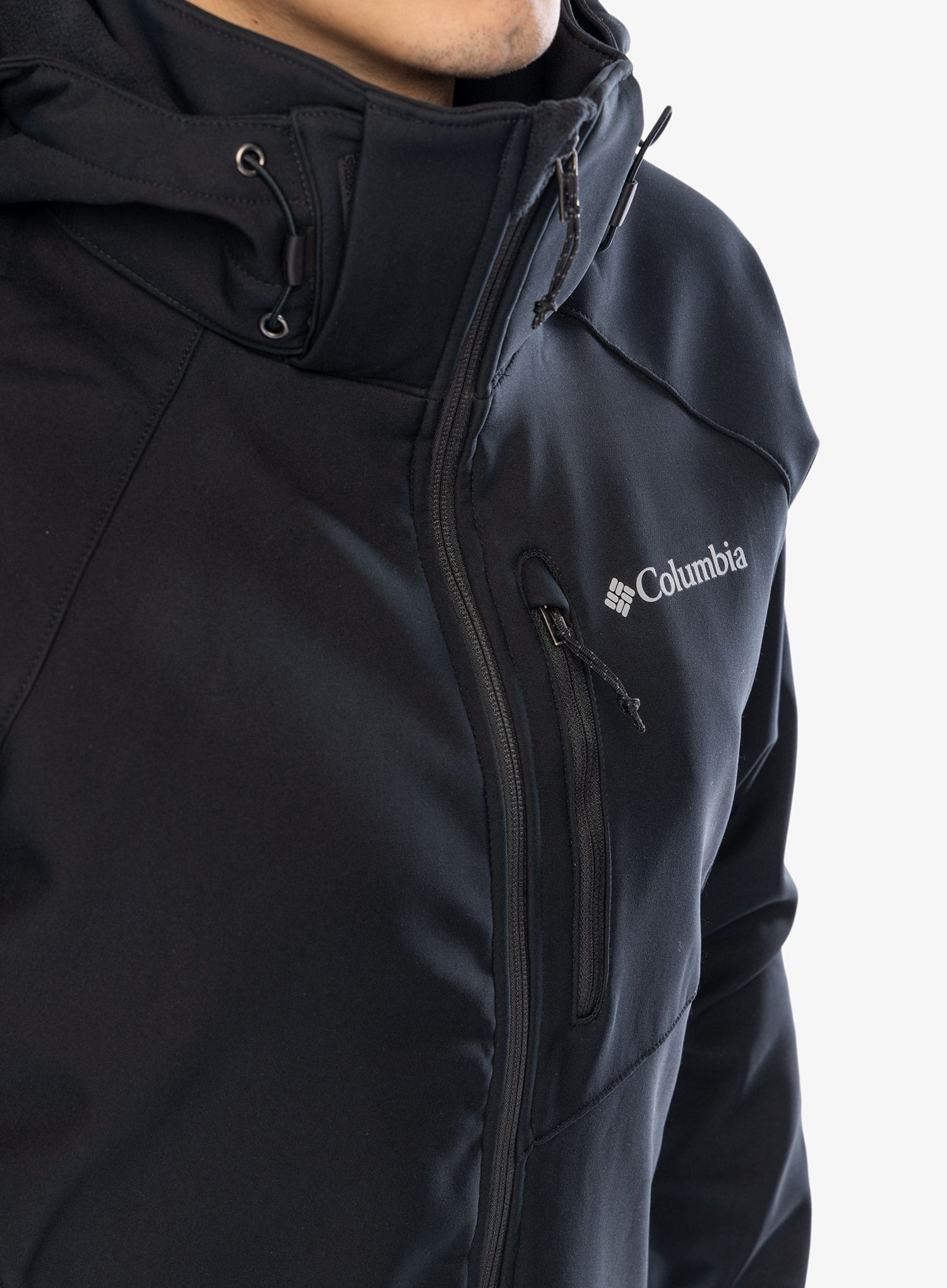 Softshell jakna Columbia Cascade Ridge III Softshell - black