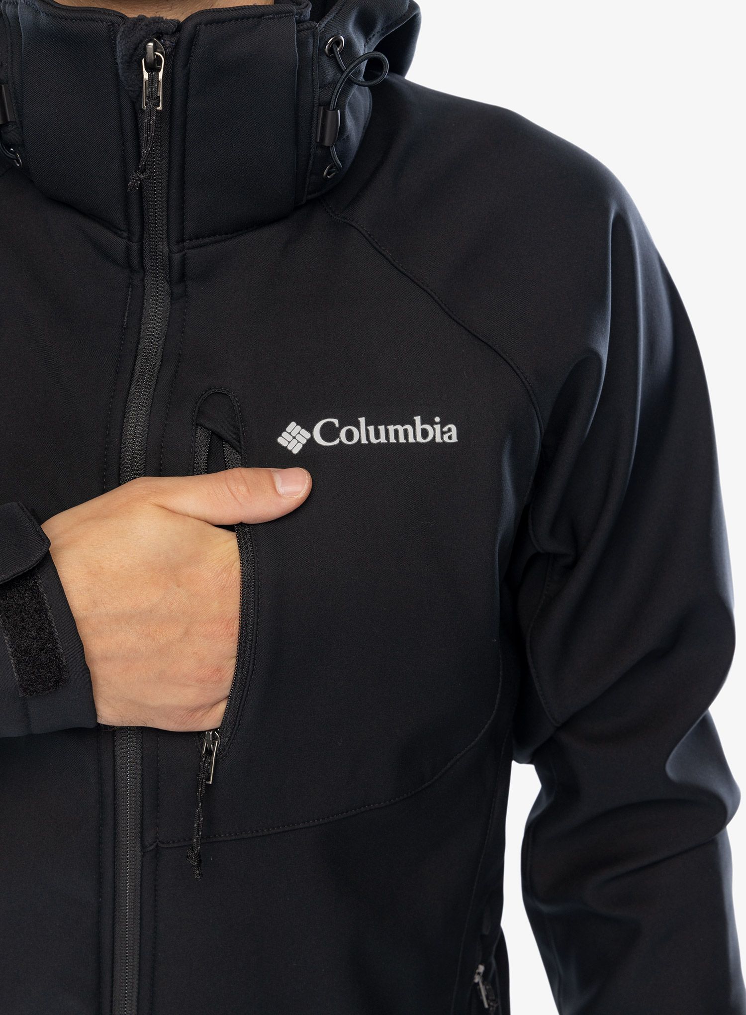 Softshell jakna Columbia Cascade Ridge III Softshell - black