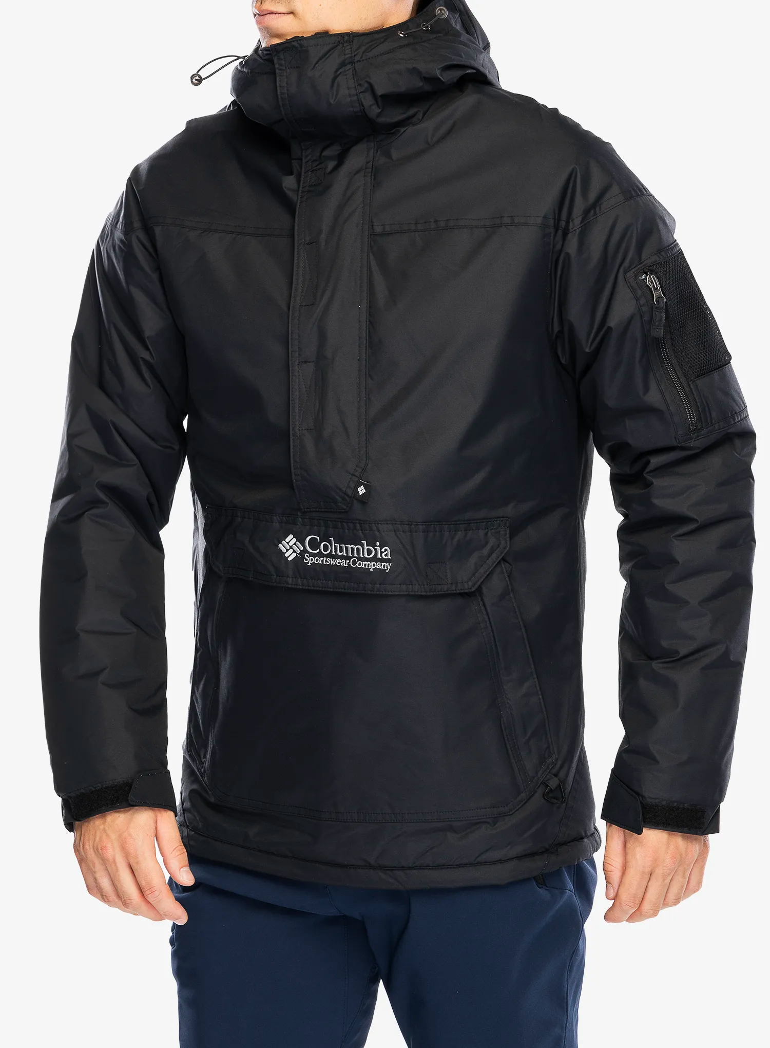 Sintetična jakna Columbia Challenger II Insulated Pullover - black