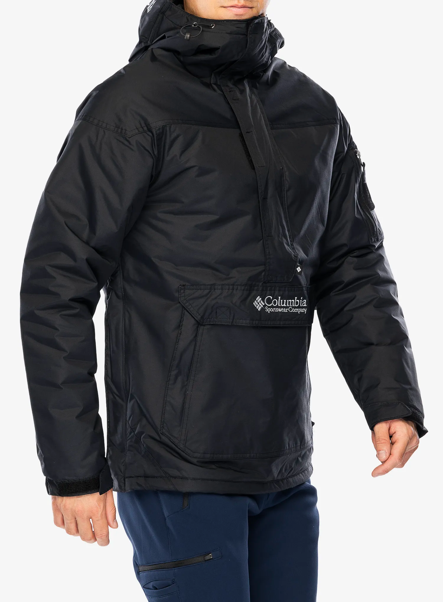 Sintetična jakna Columbia Challenger II Insulated Pullover - black