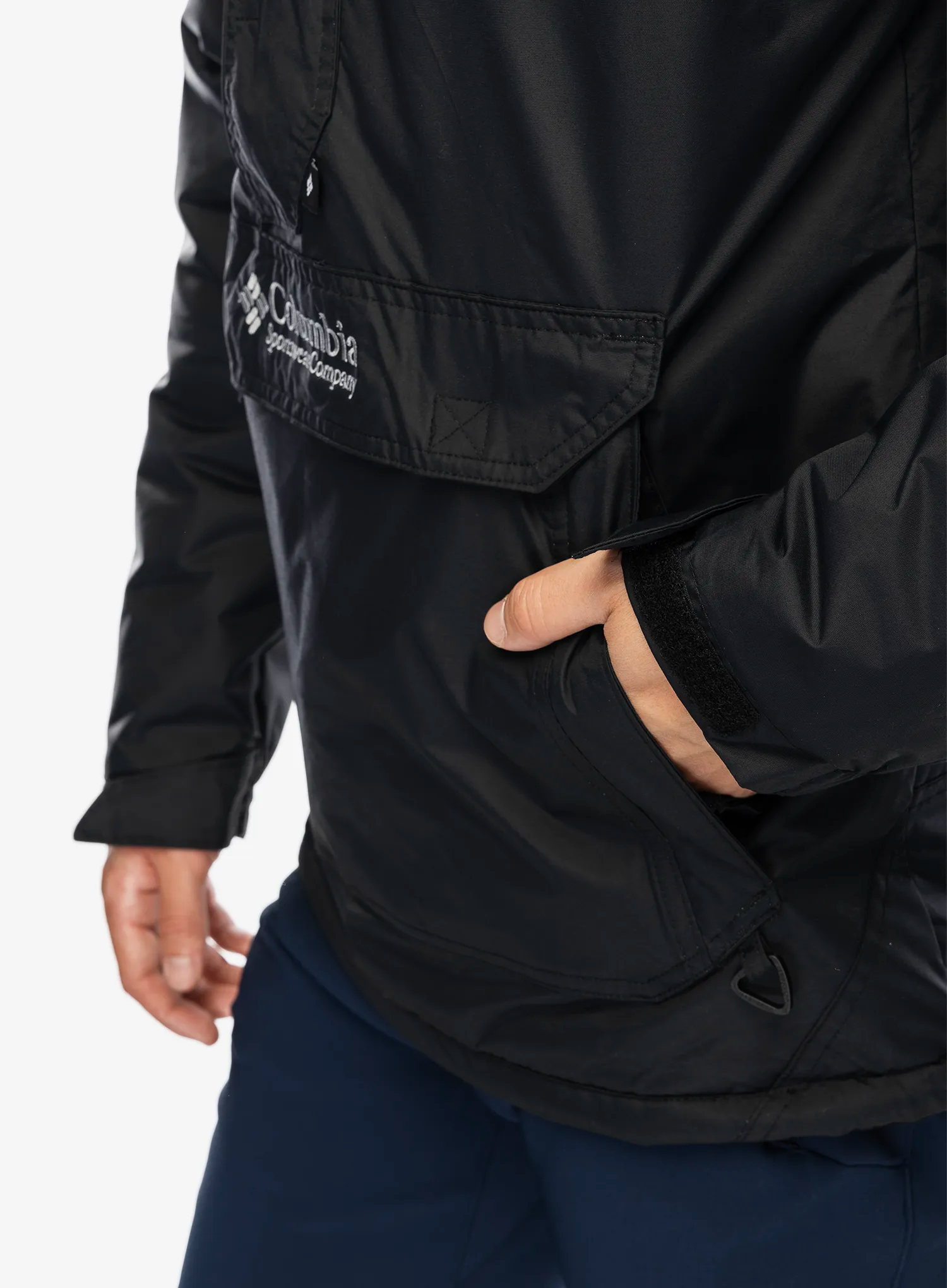 Sintetična jakna Columbia Challenger II Insulated Pullover - black