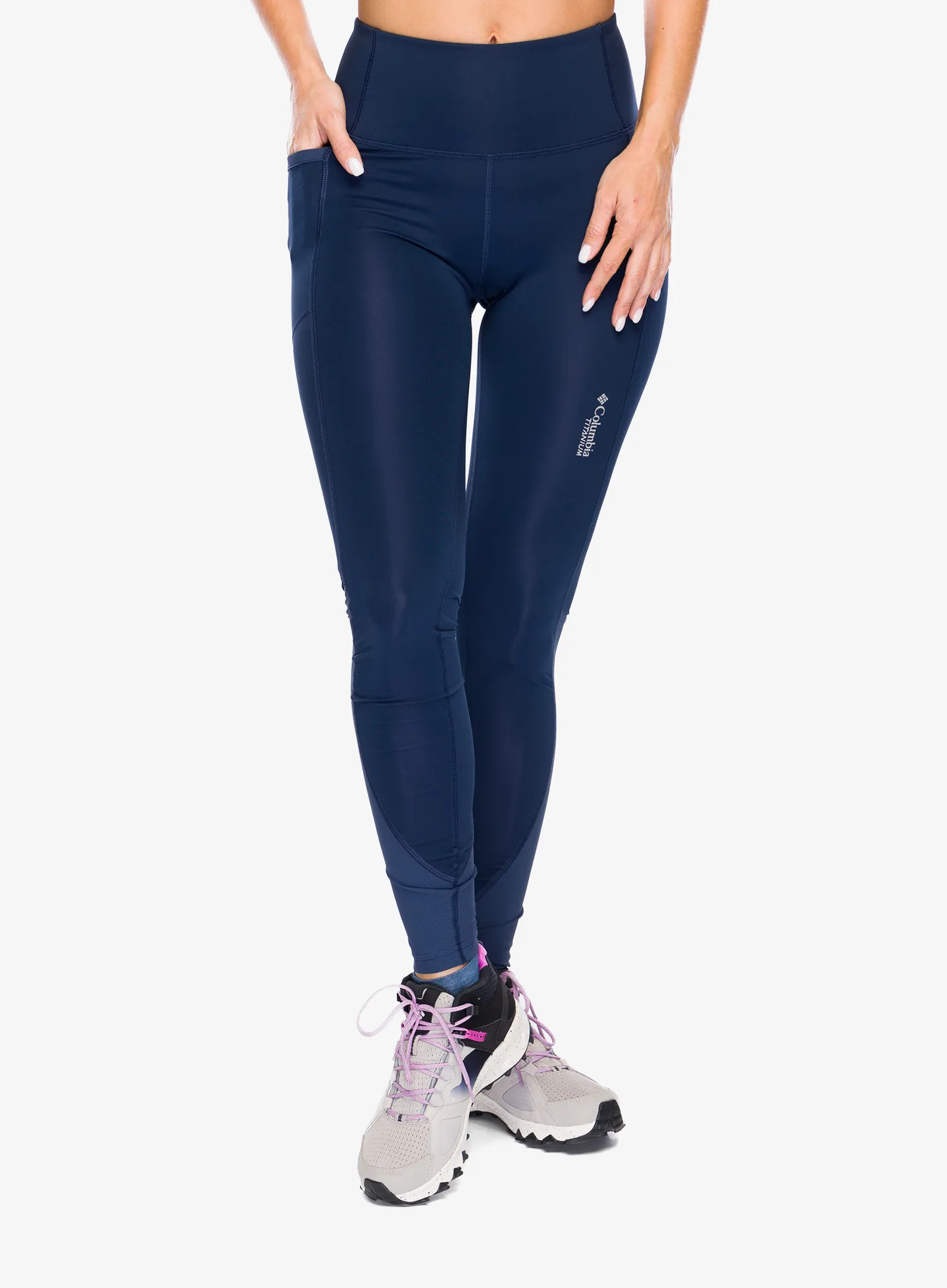 Ženske pajkice Columbia Cirque River Legging II - collegiate navy
