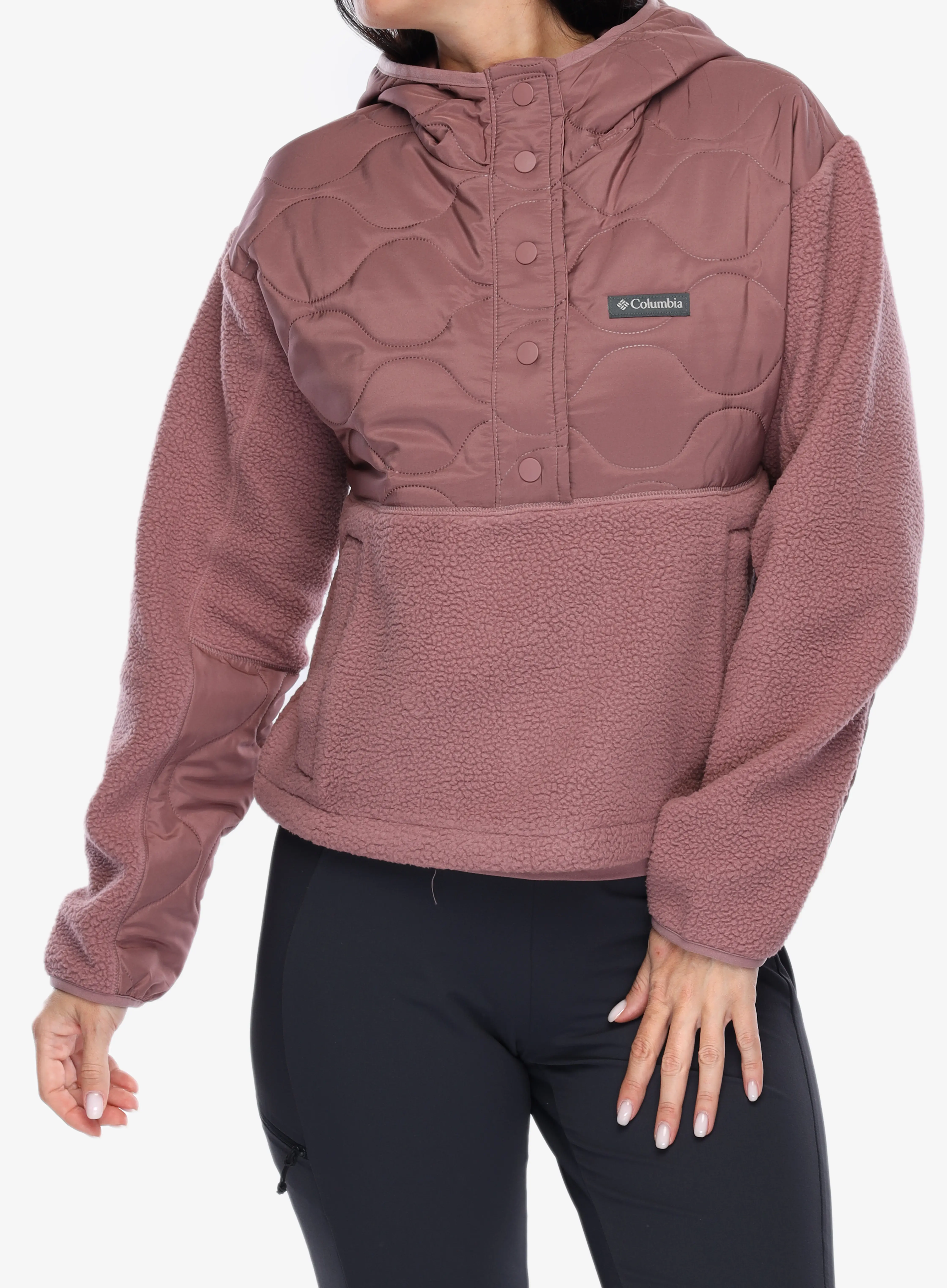 Ženski flis Columbia Cloud Point Hooded Fleece - fig