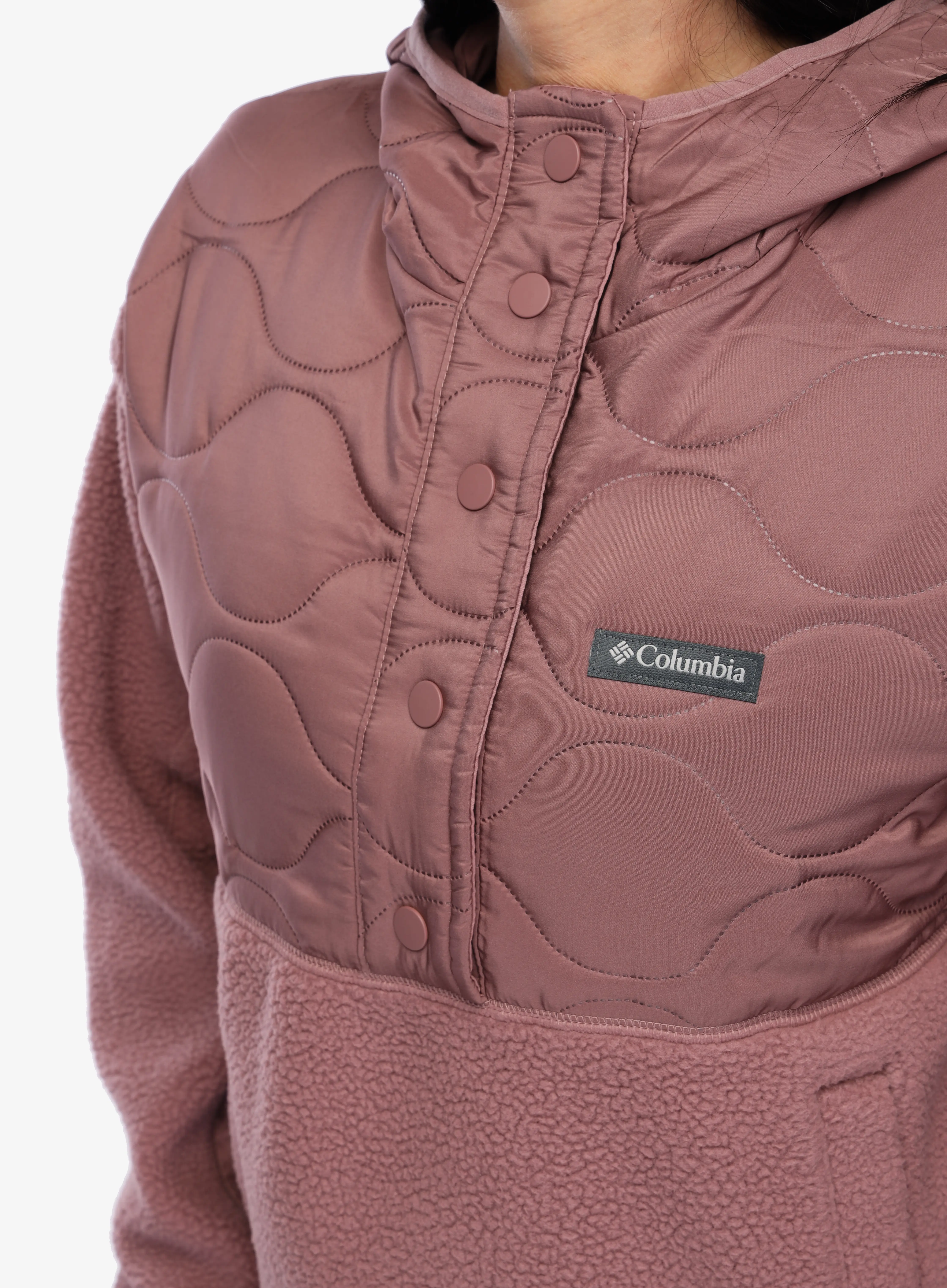 Ženski flis Columbia Cloud Point Hooded Fleece - fig