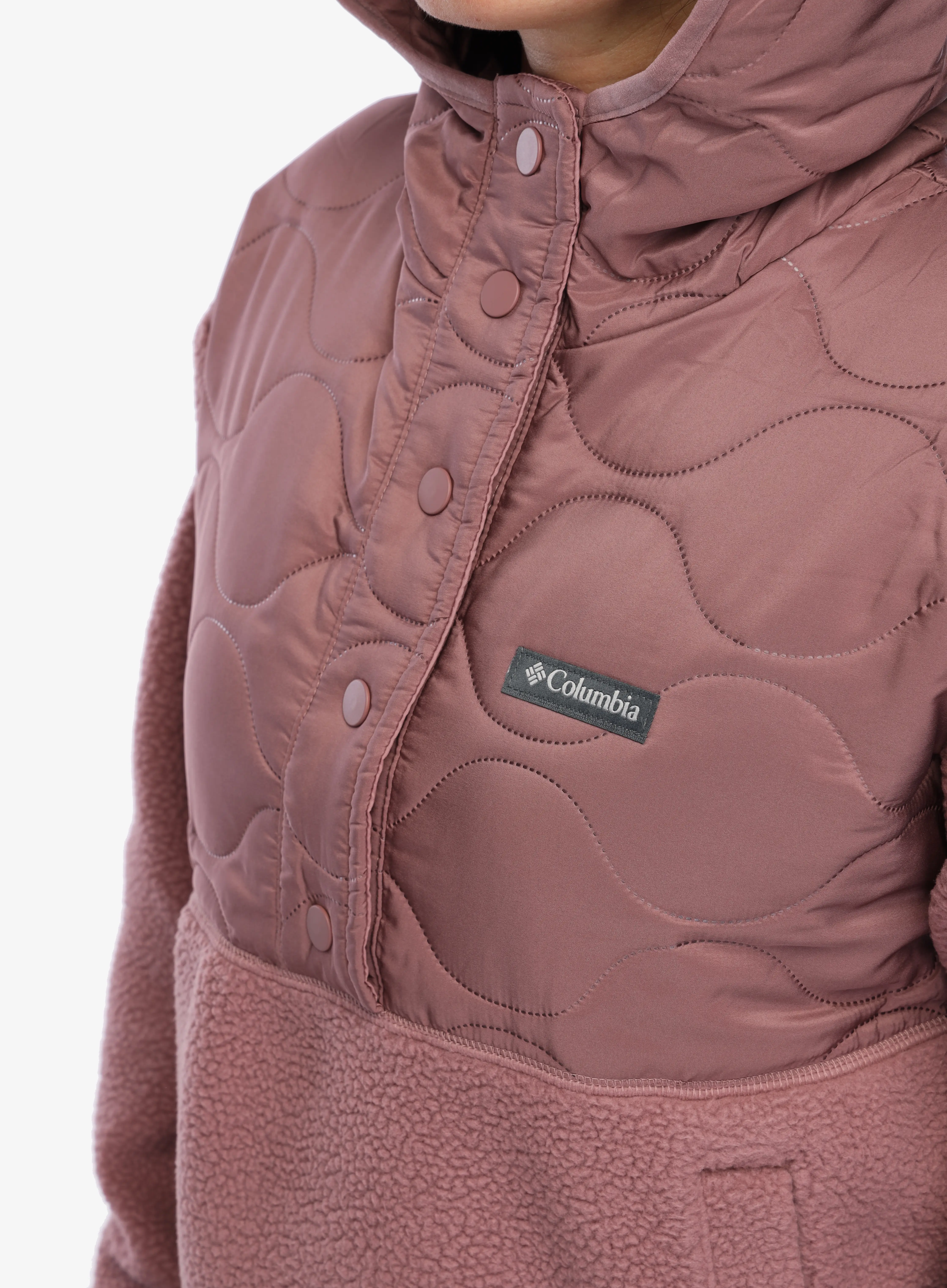 Ženski flis Columbia Cloud Point Hooded Fleece - fig