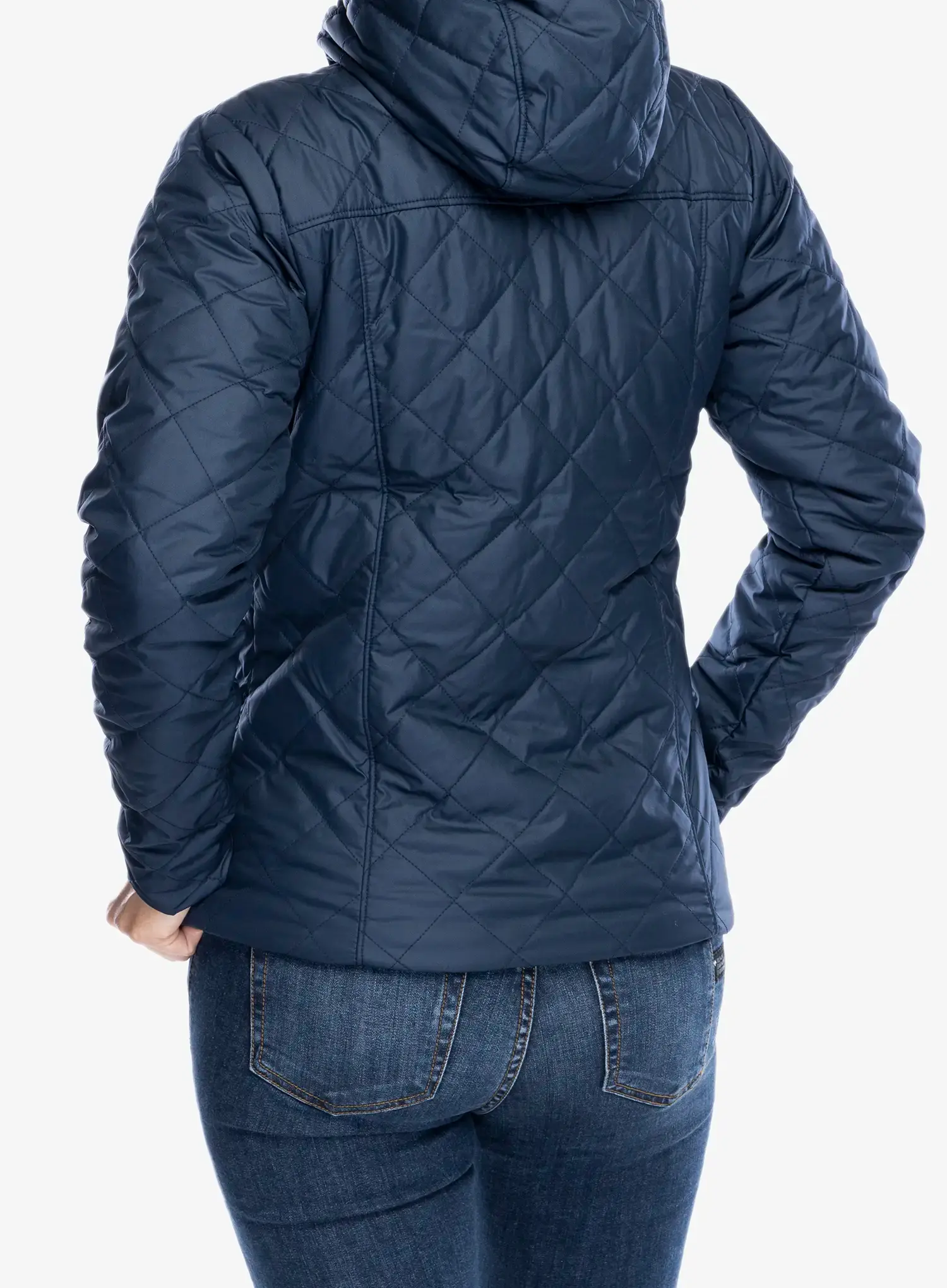 Ženska sintetična jakna Columbia Copper Crest II Hooded Jacket - collegiate navy