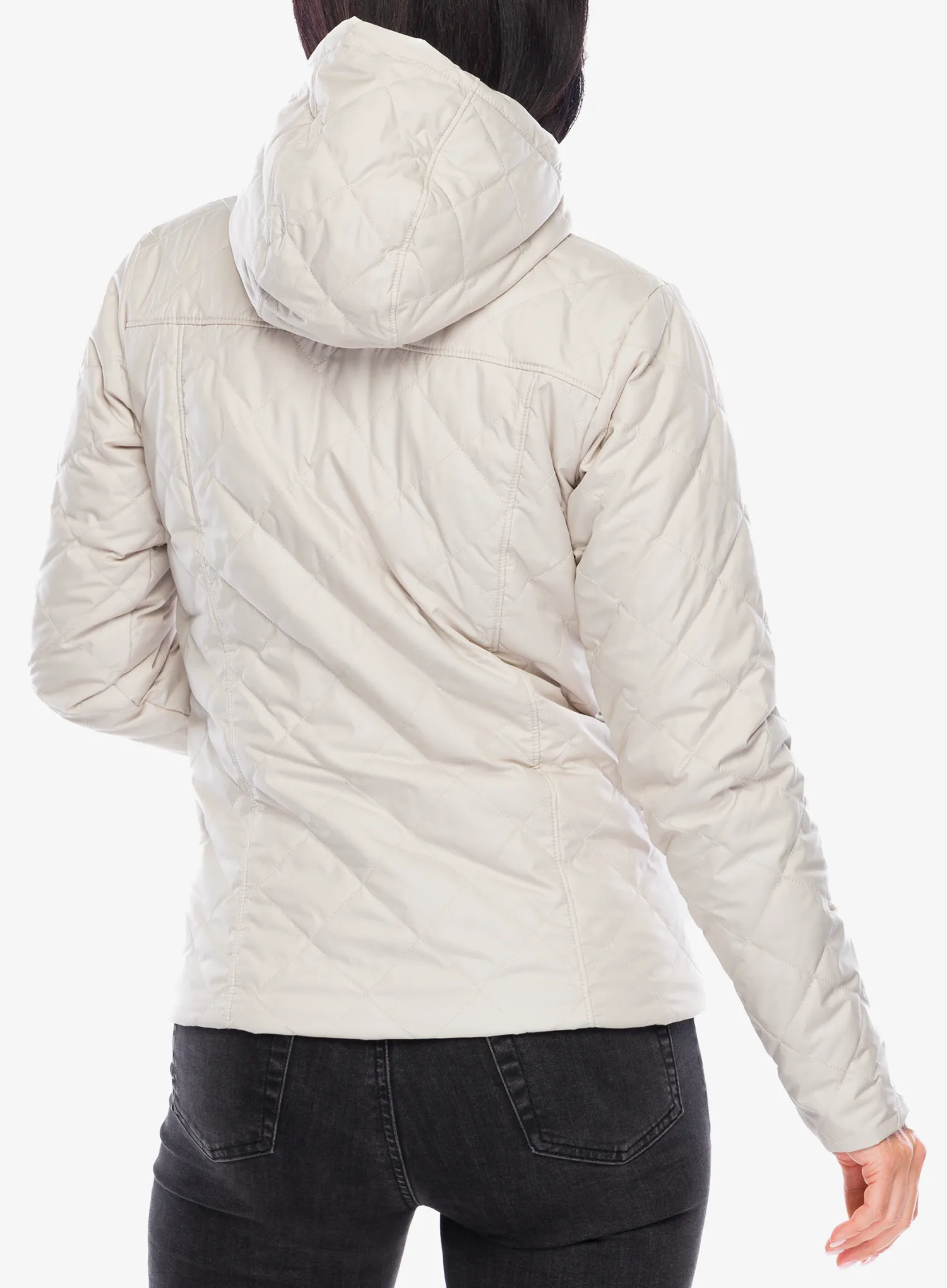 Ženska sintetična jakna Columbia Copper Crest II Hooded Jacket - dark stone
