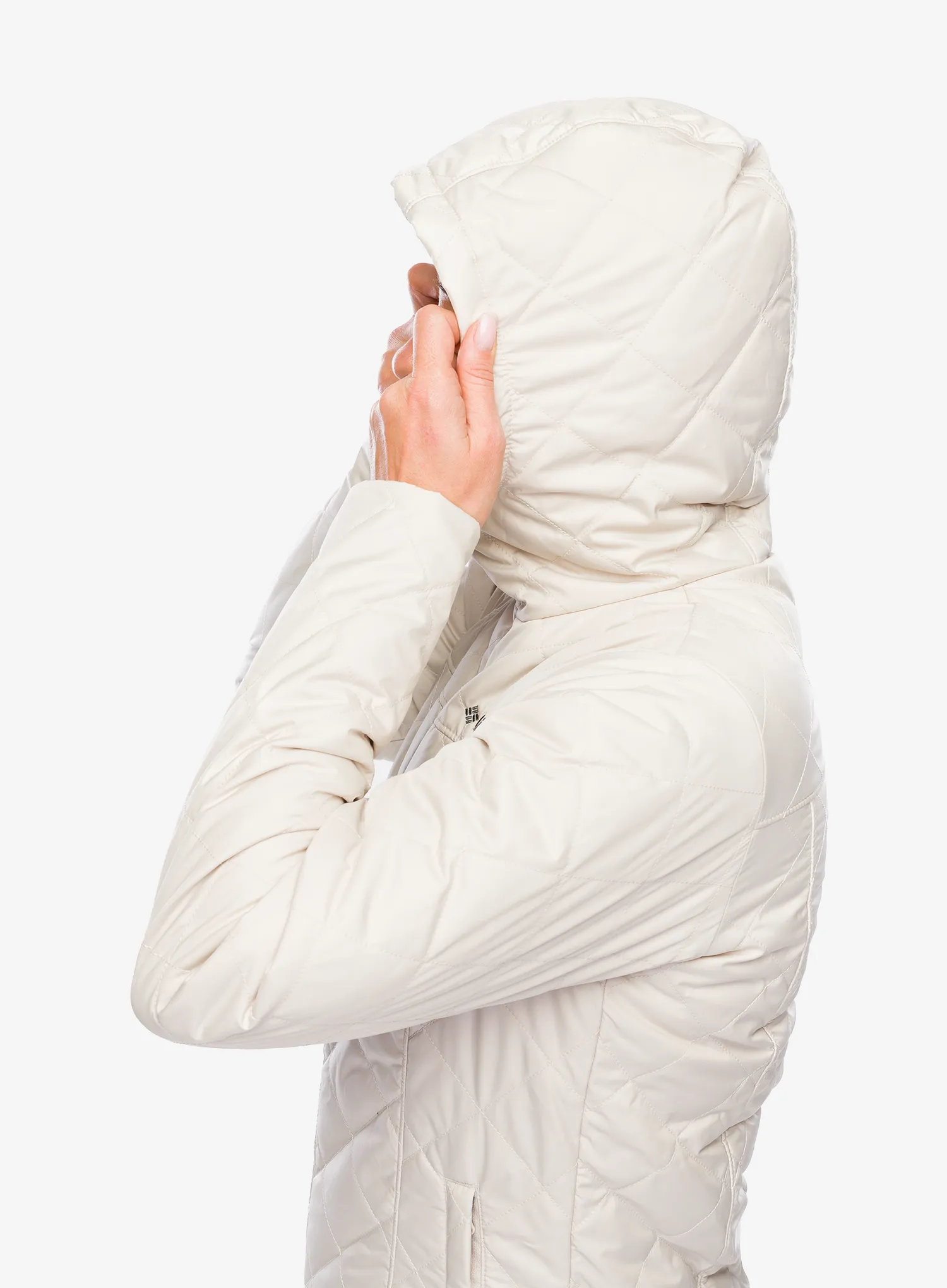 Ženska sintetična jakna Columbia Copper Crest II Hooded Jacket - dark stone