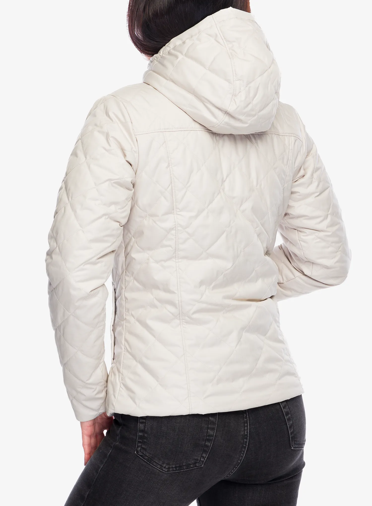 Ženska sintetična jakna Columbia Copper Crest II Hooded Jacket - dark stone