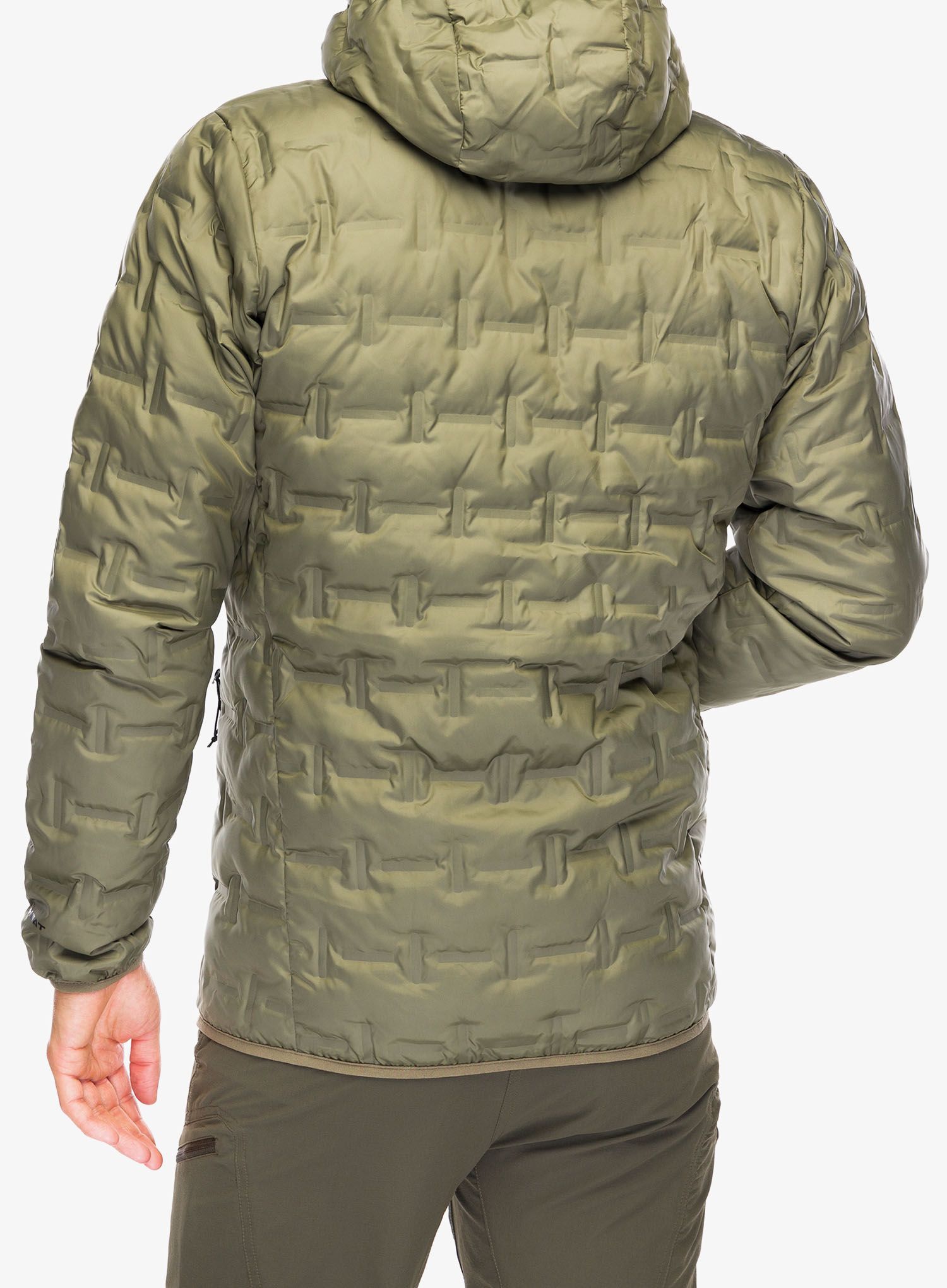 Puhovka Columbia Delta Ridge Down Hooded Jacket - stone green
