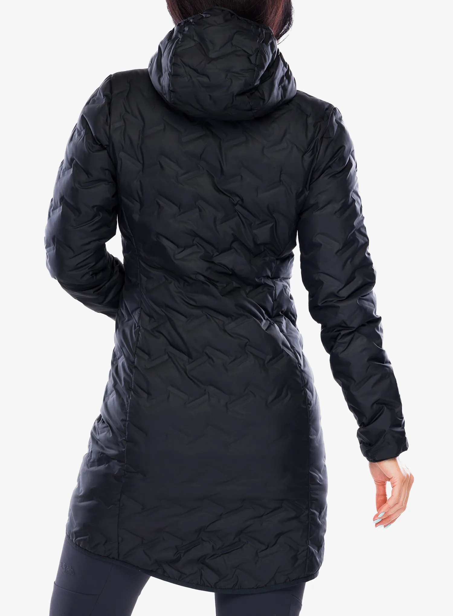 Puhast plašč Columbia Delta Ridge II Long Down Jacket - black