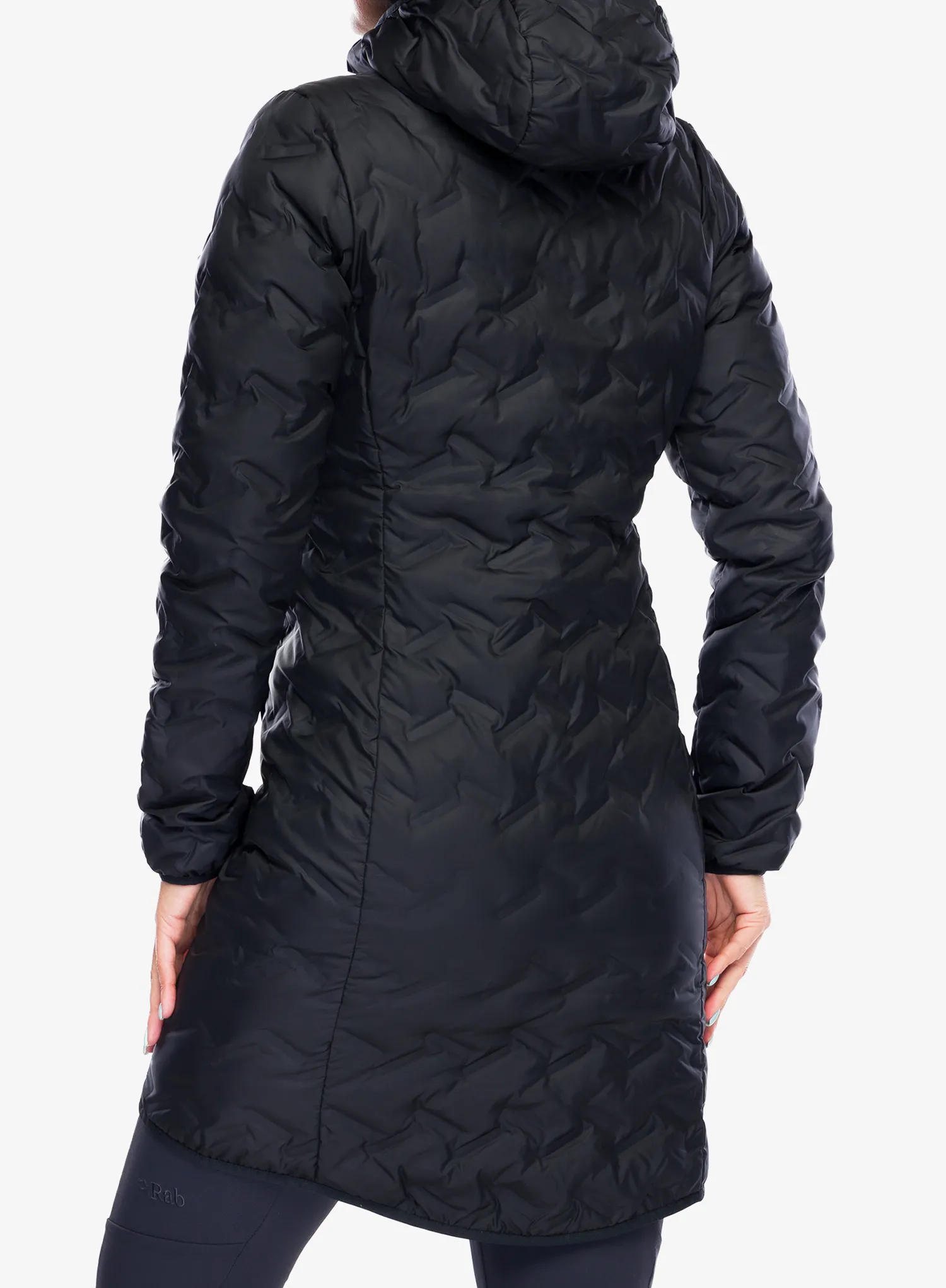 Puhast plašč Columbia Delta Ridge II Long Down Jacket - black