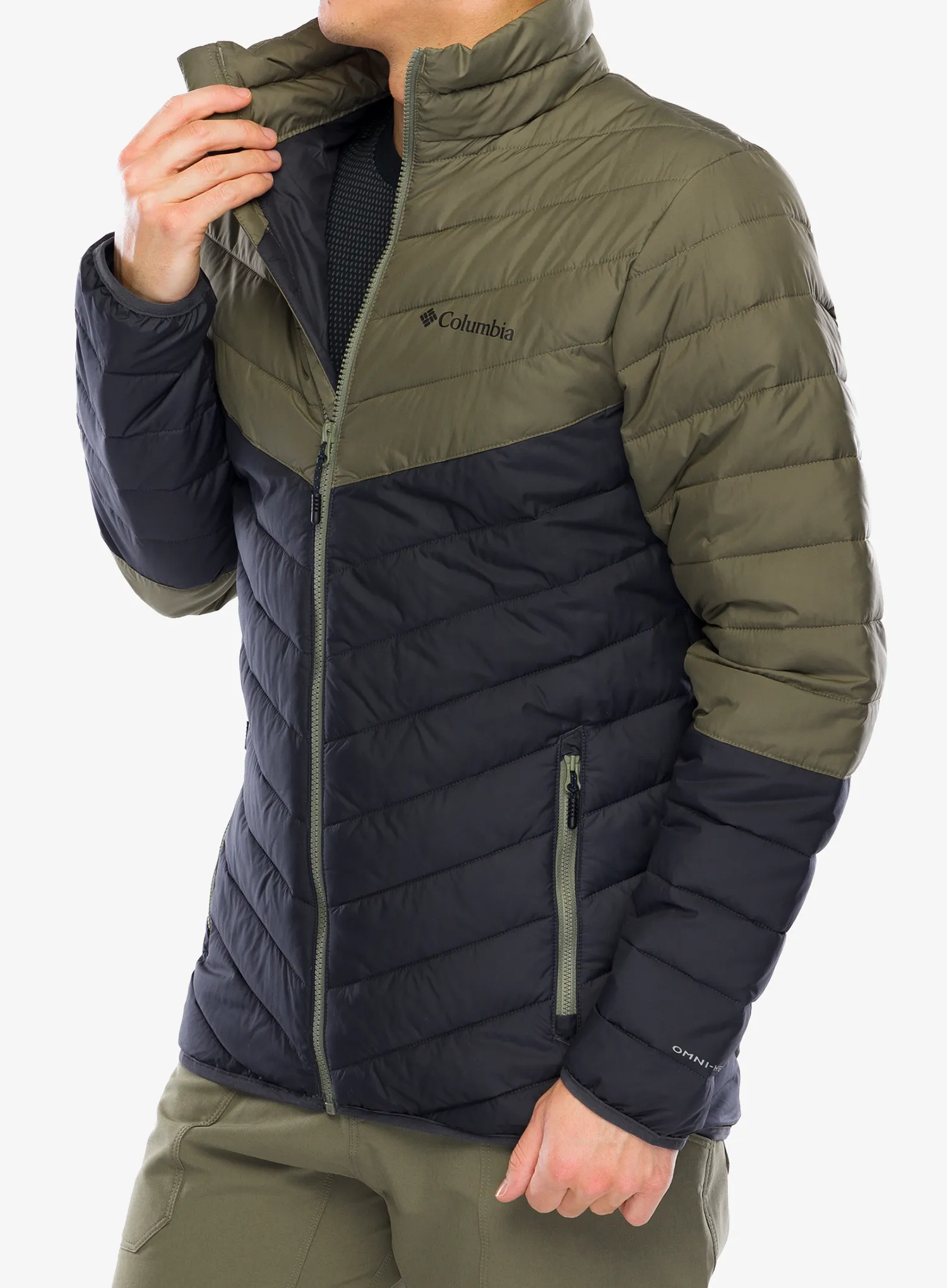 Moška jakna Columbia Eddie Gorge Jacket - shark/stone green