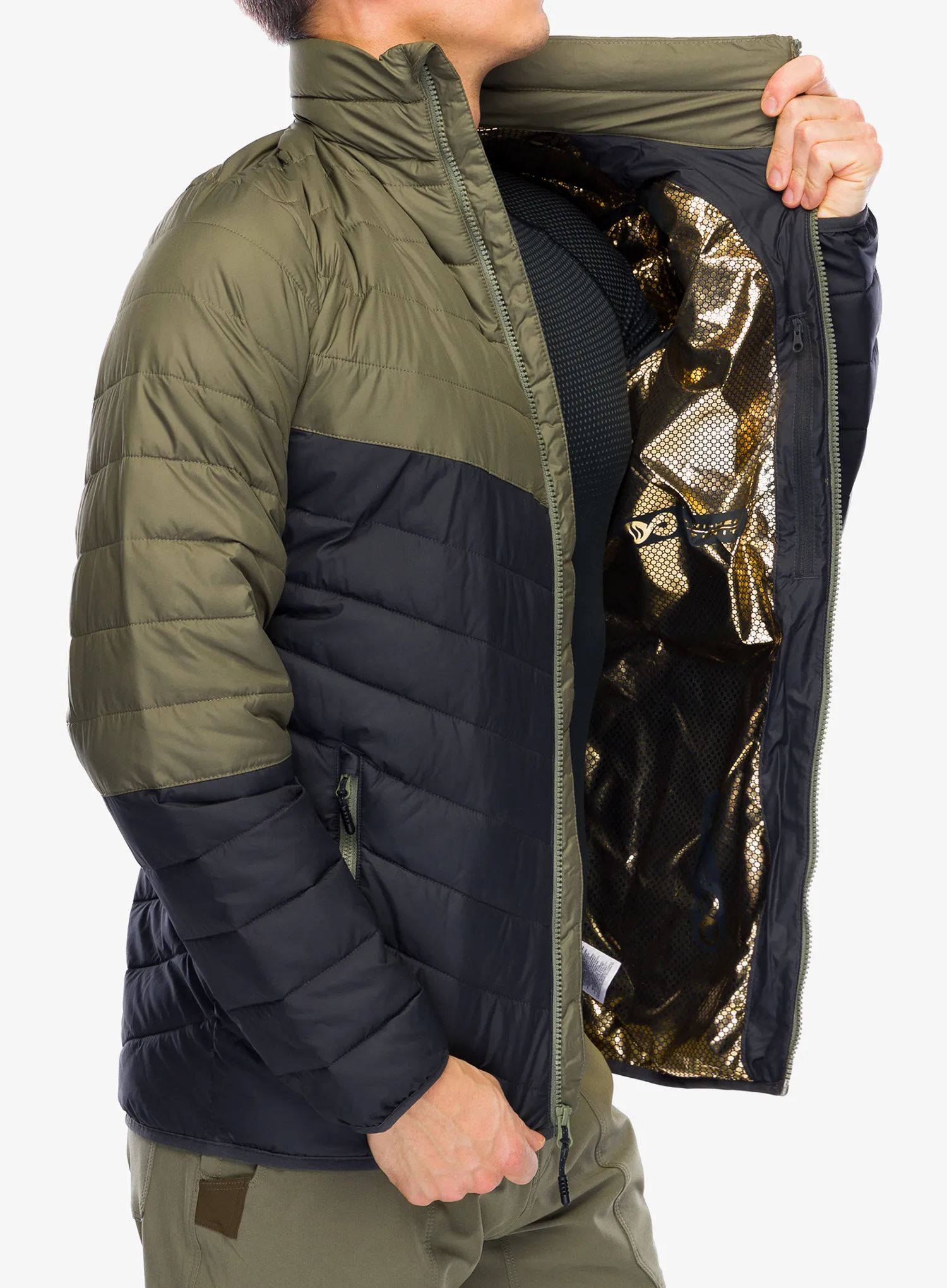 Moška jakna Columbia Eddie Gorge Jacket - shark/stone green