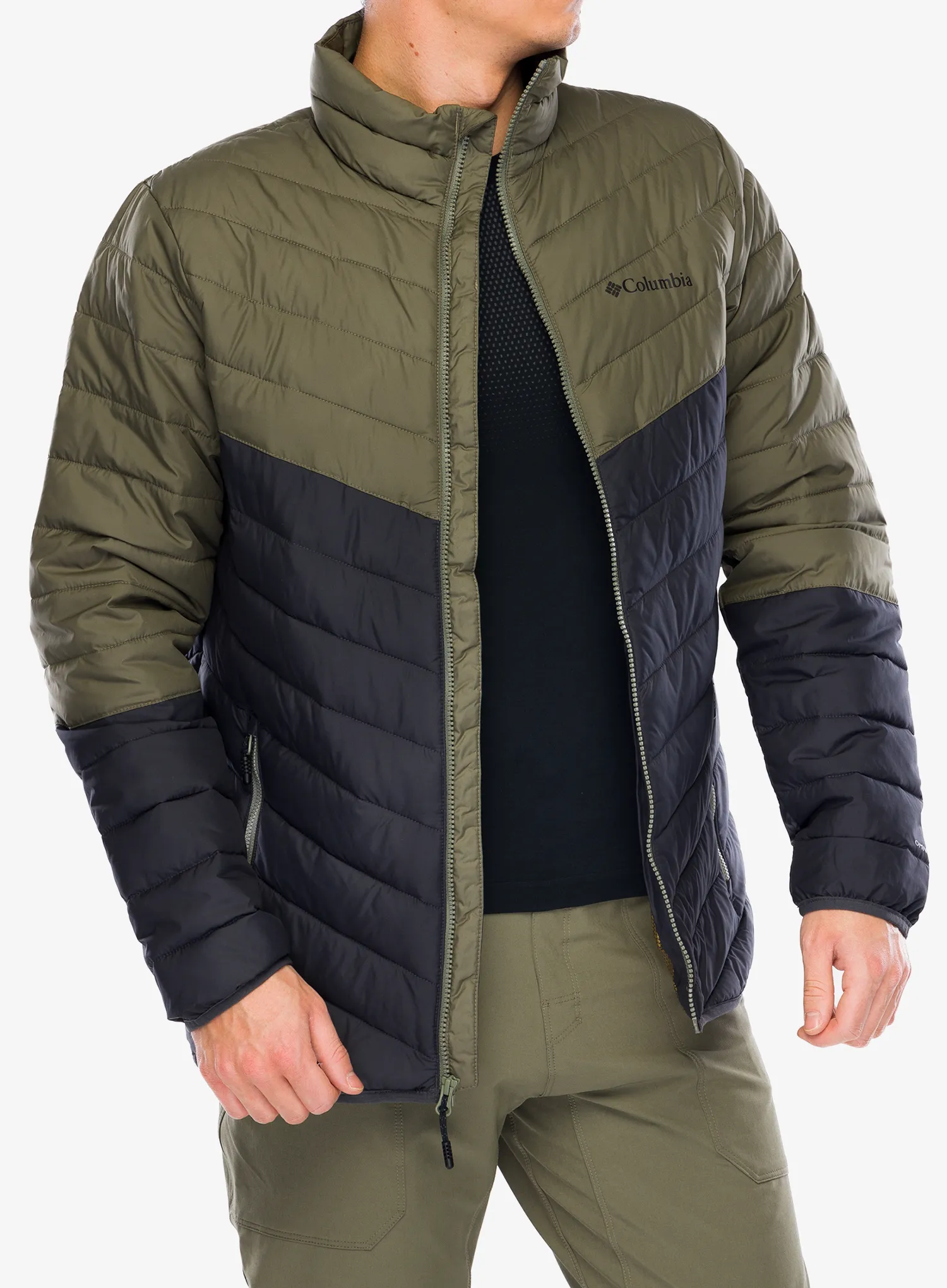 Moška jakna Columbia Eddie Gorge Jacket - shark/stone green
