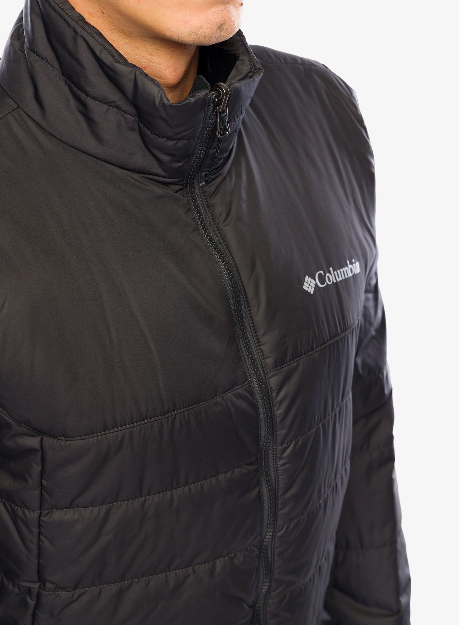 Jakna 3v1 Columbia Element Blocker III Interchange Jacket - stone green