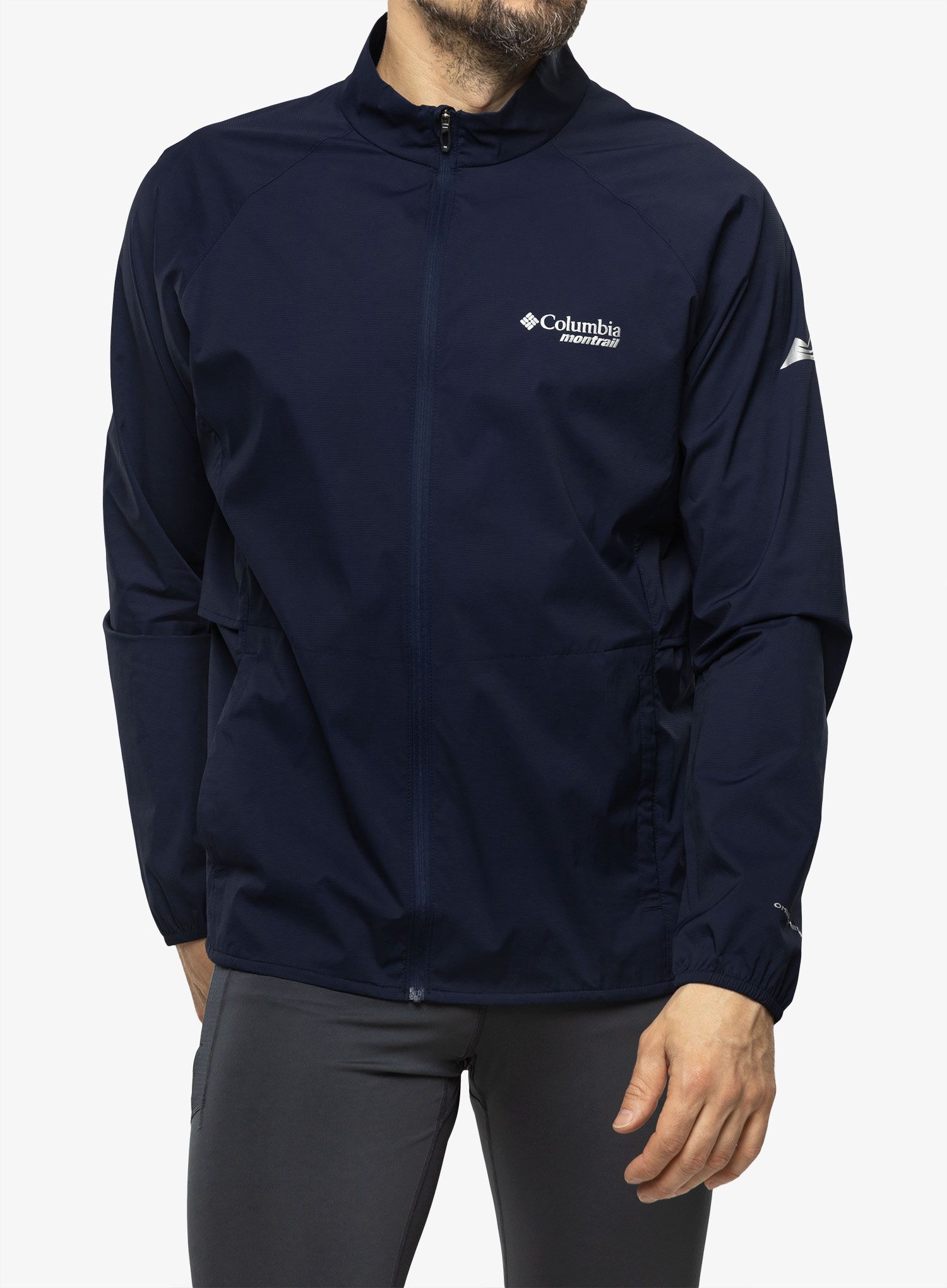 Tekaška jakna Columbia Endless Trail Wind Shell - collegiate navy