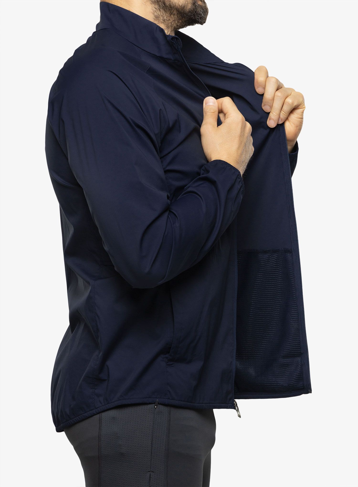 Tekaška jakna Columbia Endless Trail Wind Shell - collegiate navy