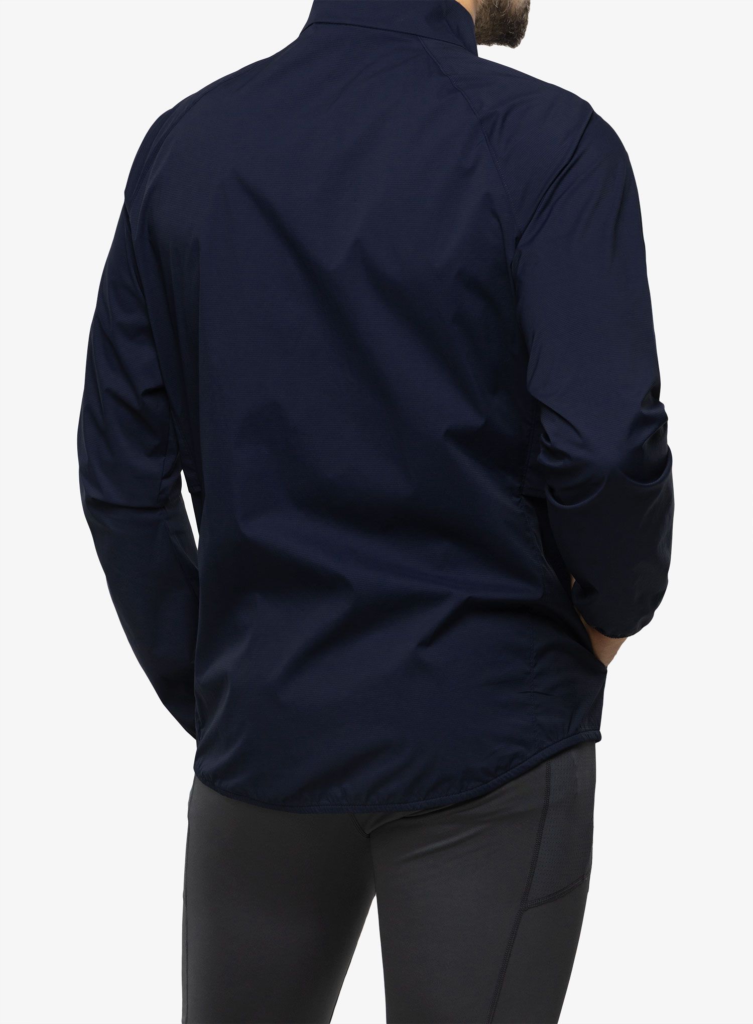 Tekaška jakna Columbia Endless Trail Wind Shell - collegiate navy