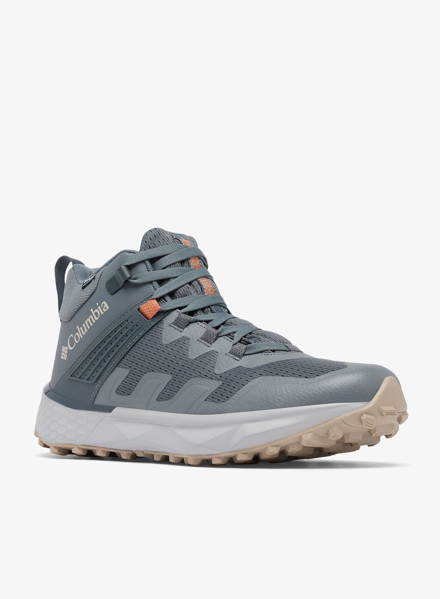Pohodniški čevlji Columbia Facet 75 Mid Outdry - graphite/canvas tan