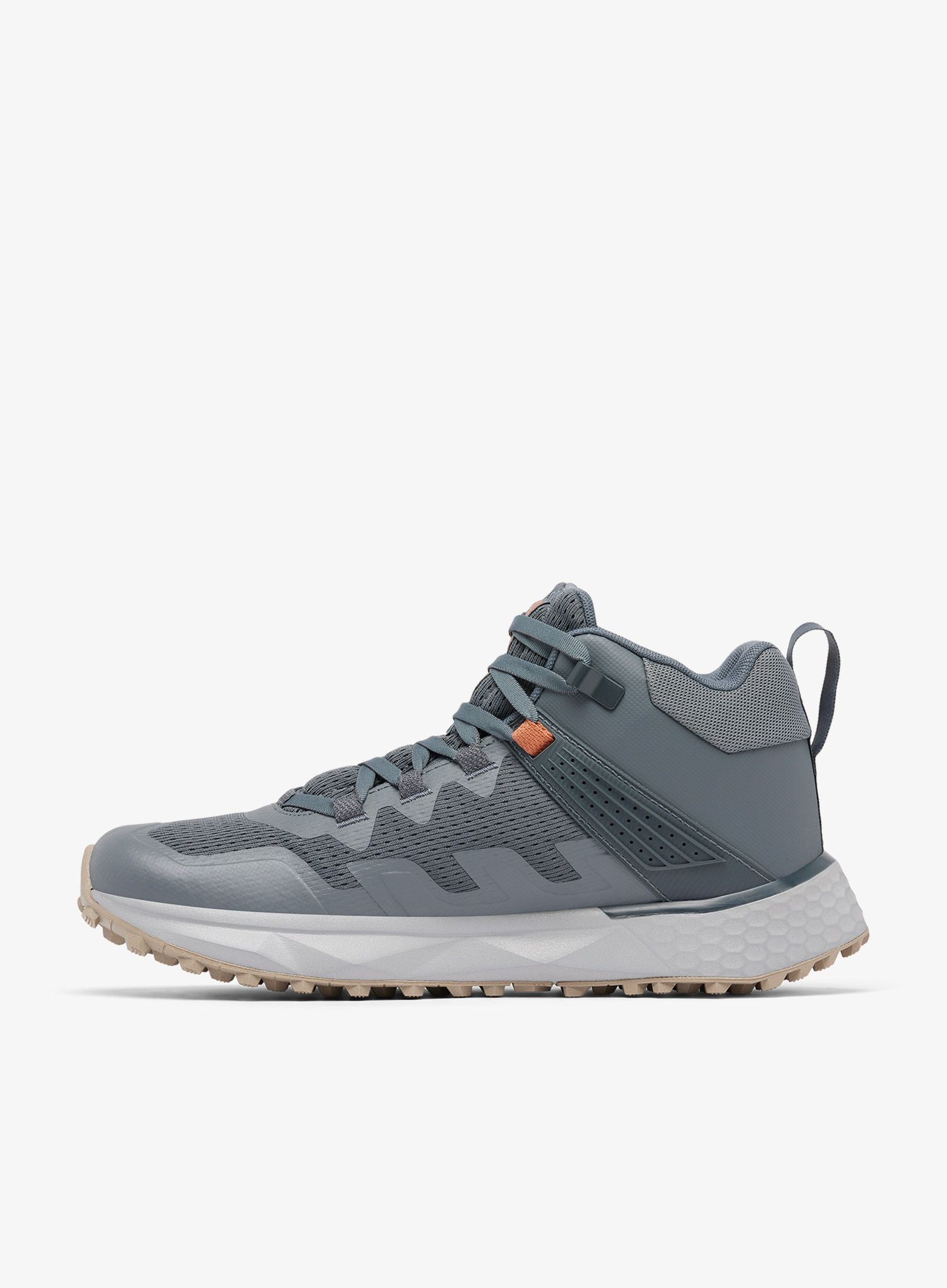 Pohodniški čevlji Columbia Facet 75 Mid Outdry - graphite/canvas tan
