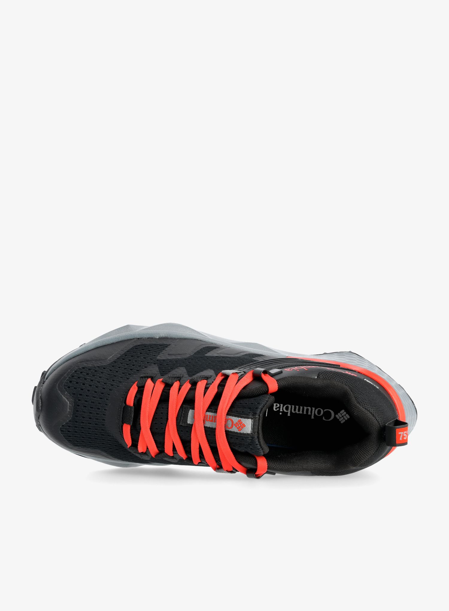 Moški pohodniški čevlji Columbia Facet 75 Outdry - black/fiery red