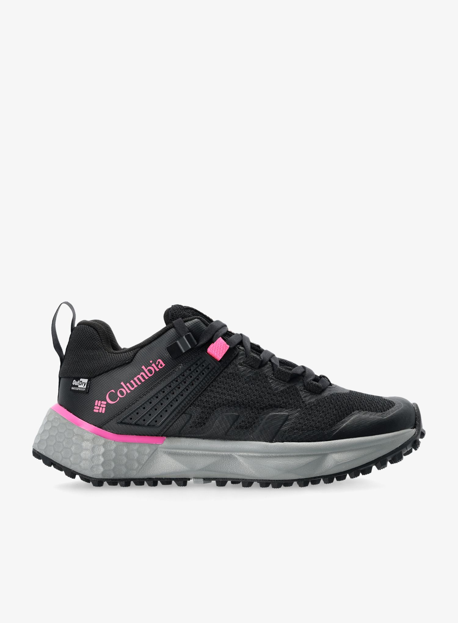 Ženski pohodniški čevlji Columbia Facet 75 Outdry - black/wild geranium