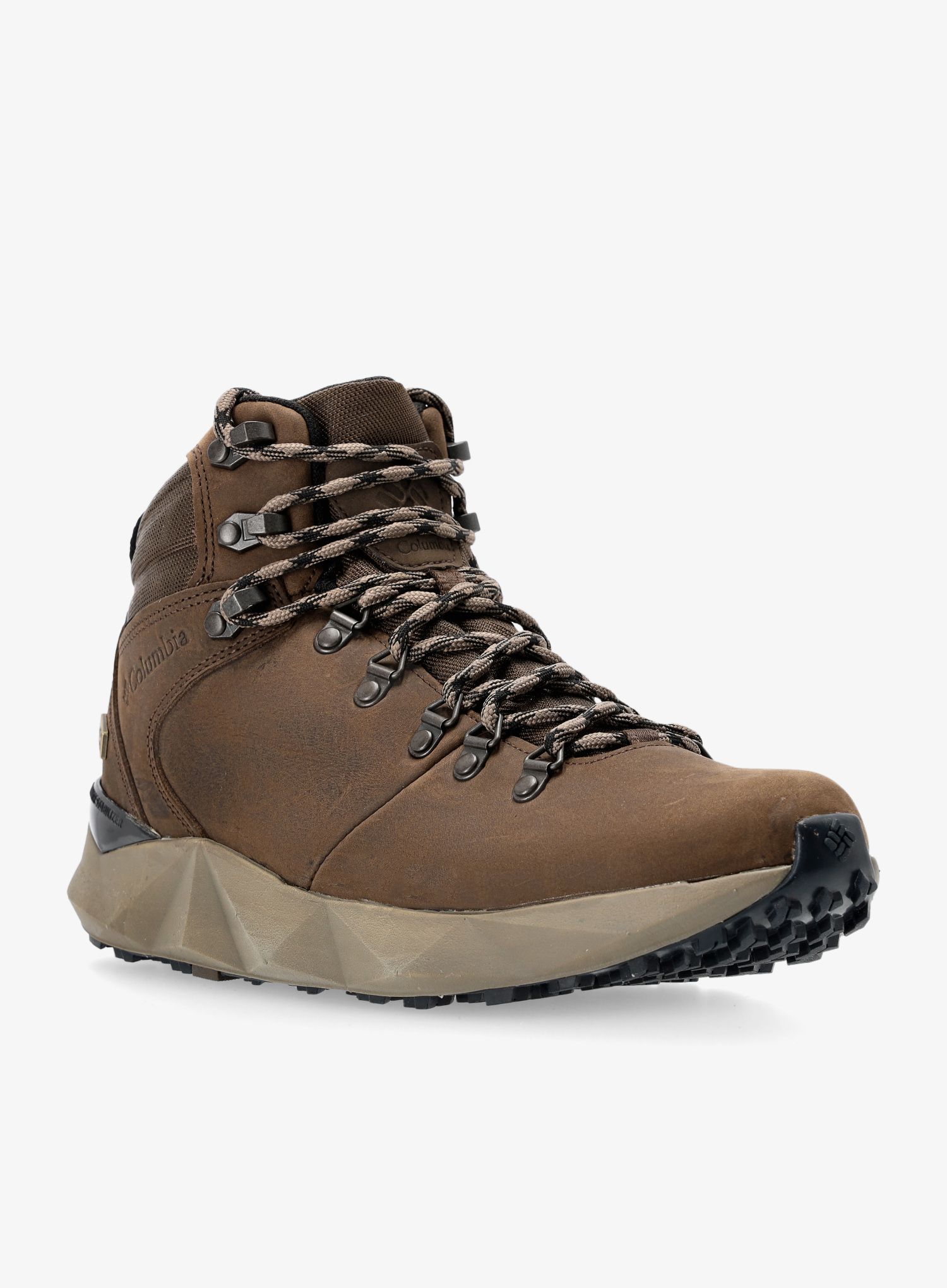 Moški pohodniški čevlji Columbia Facet Sierra Outdry - cordovan/black
