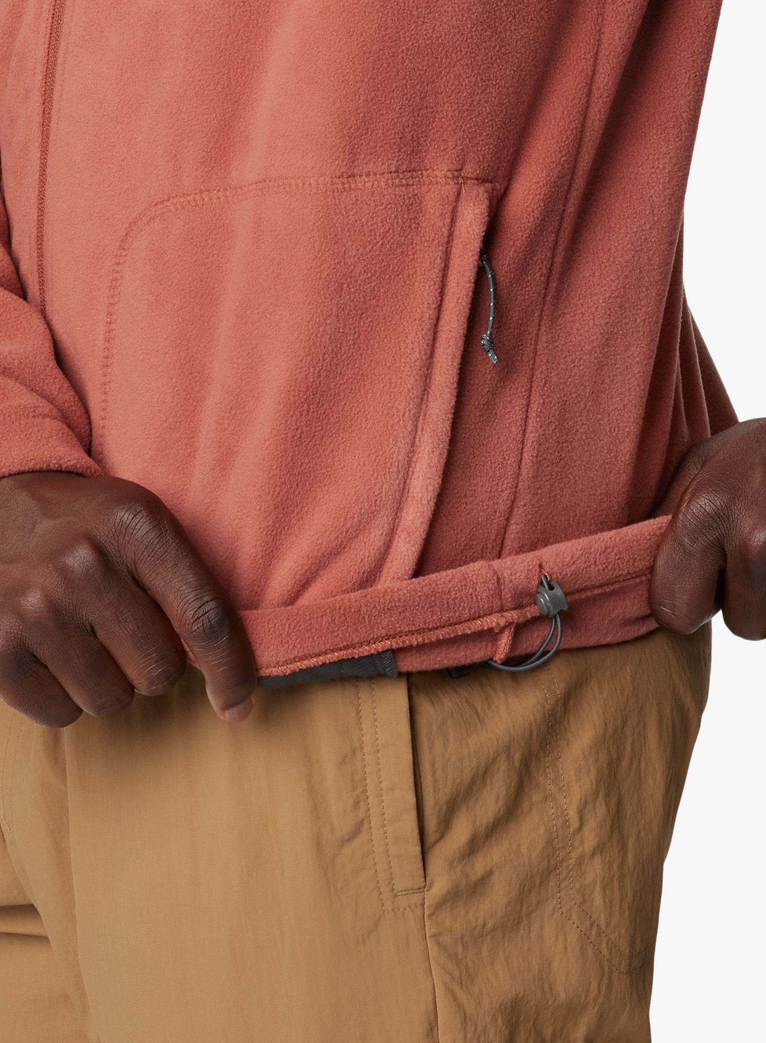 Flis Columbia Fast Trek II Full Zip Fleece - auburn