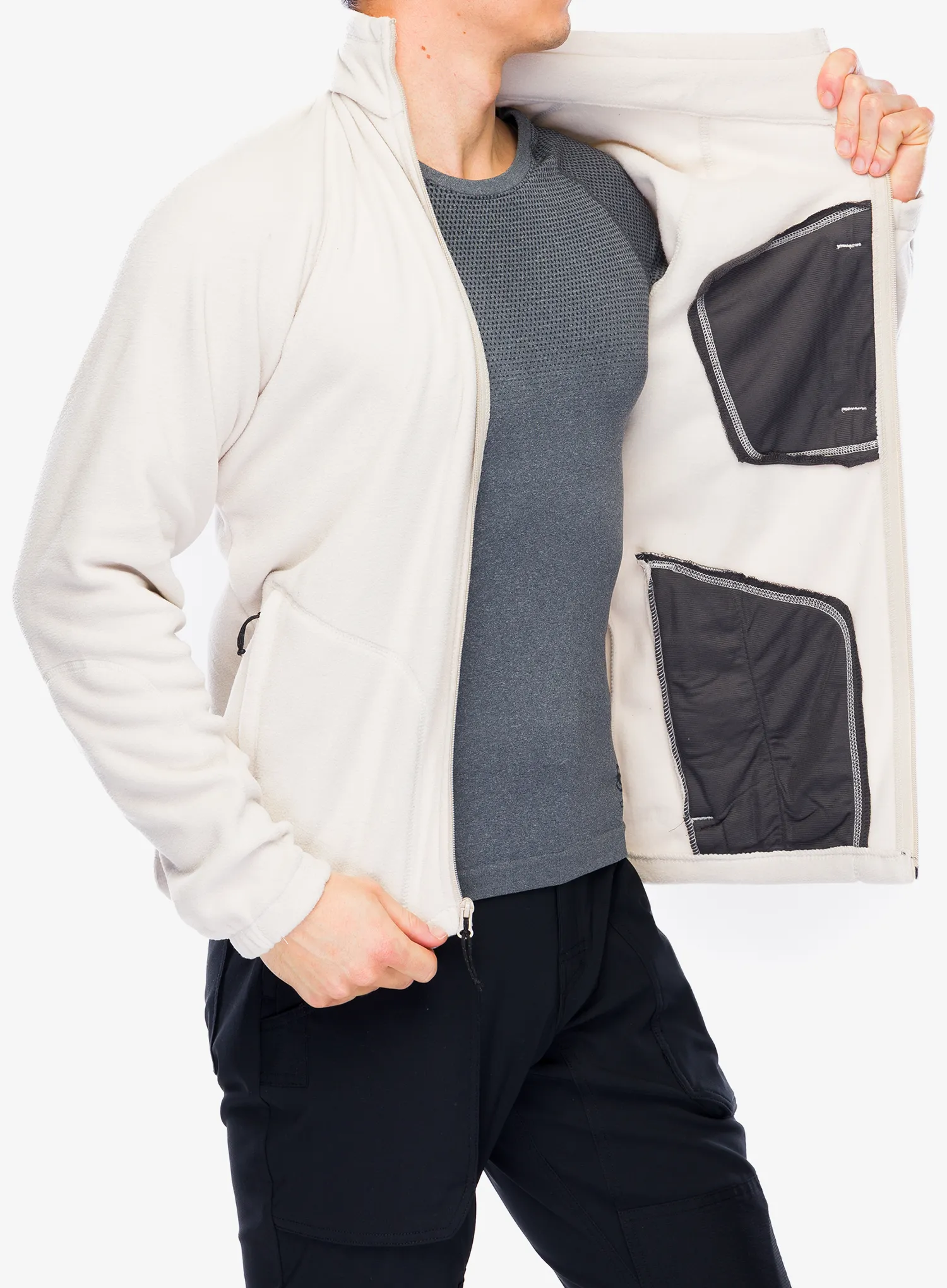 Flis Columbia Fast Trek II Full Zip Fleece - dark stone