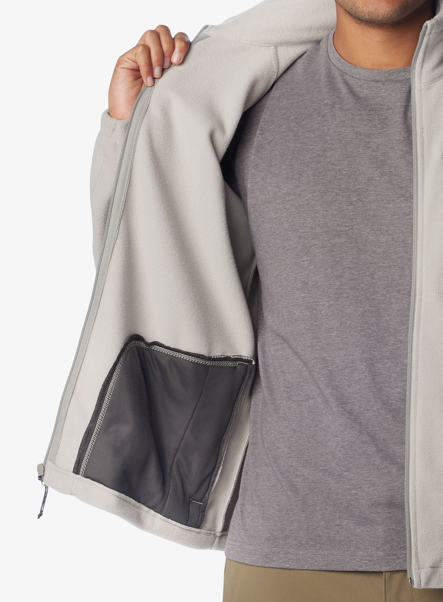 Flis Columbia Fast Trek II Full Zip Fleece - flint grey