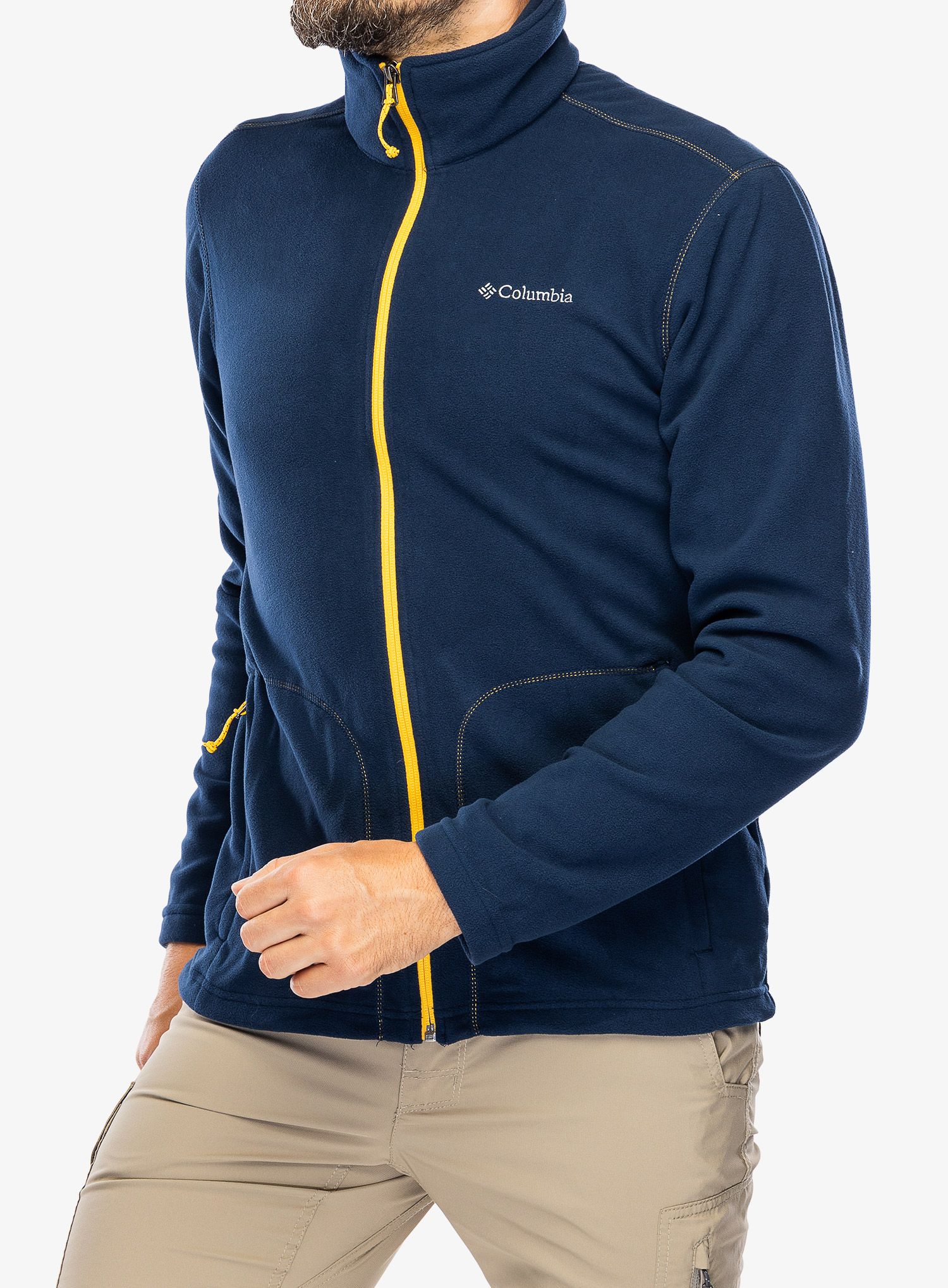 Jopica na zadrgo Columbia Fast Trek Light - collegiate navy